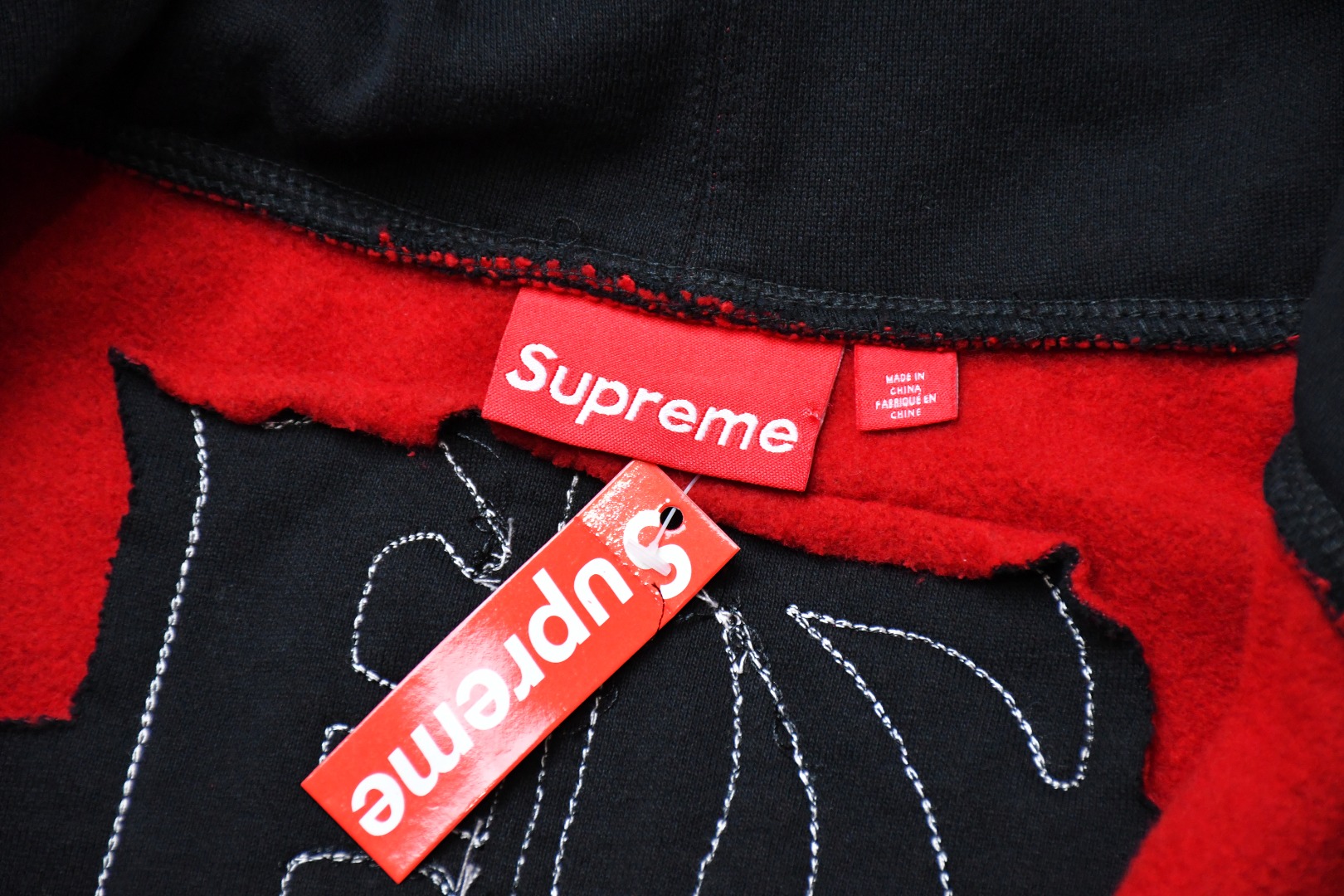 Supreme Cut Out Zip Up Hooded Sweatshirt 'Heather Grey'（SUP-SS26-055）