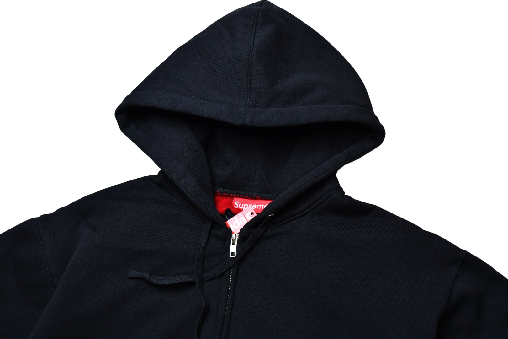 Supreme Cut Out Zip Up Hooded Sweatshirt 'Heather Grey'（SUP-SS26-055）
