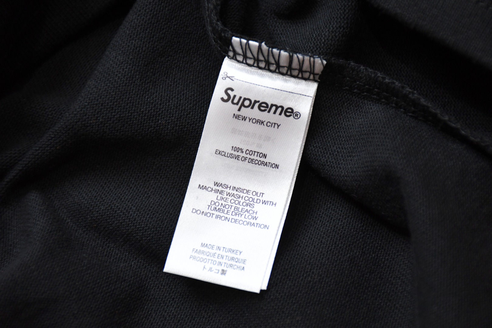 Supreme Tiger Raglan L/S Top "White" (SUP-SS26-123）