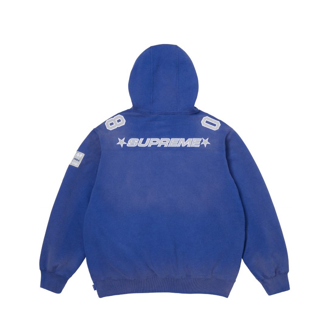 Supreme Football Jersey Hooded Sweatshirt （SUP-SS26-349）