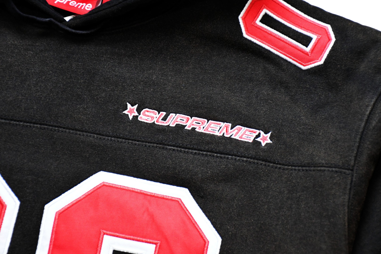 Supreme Football Jersey Hooded Sweatshirt （SUP-SS26-349）