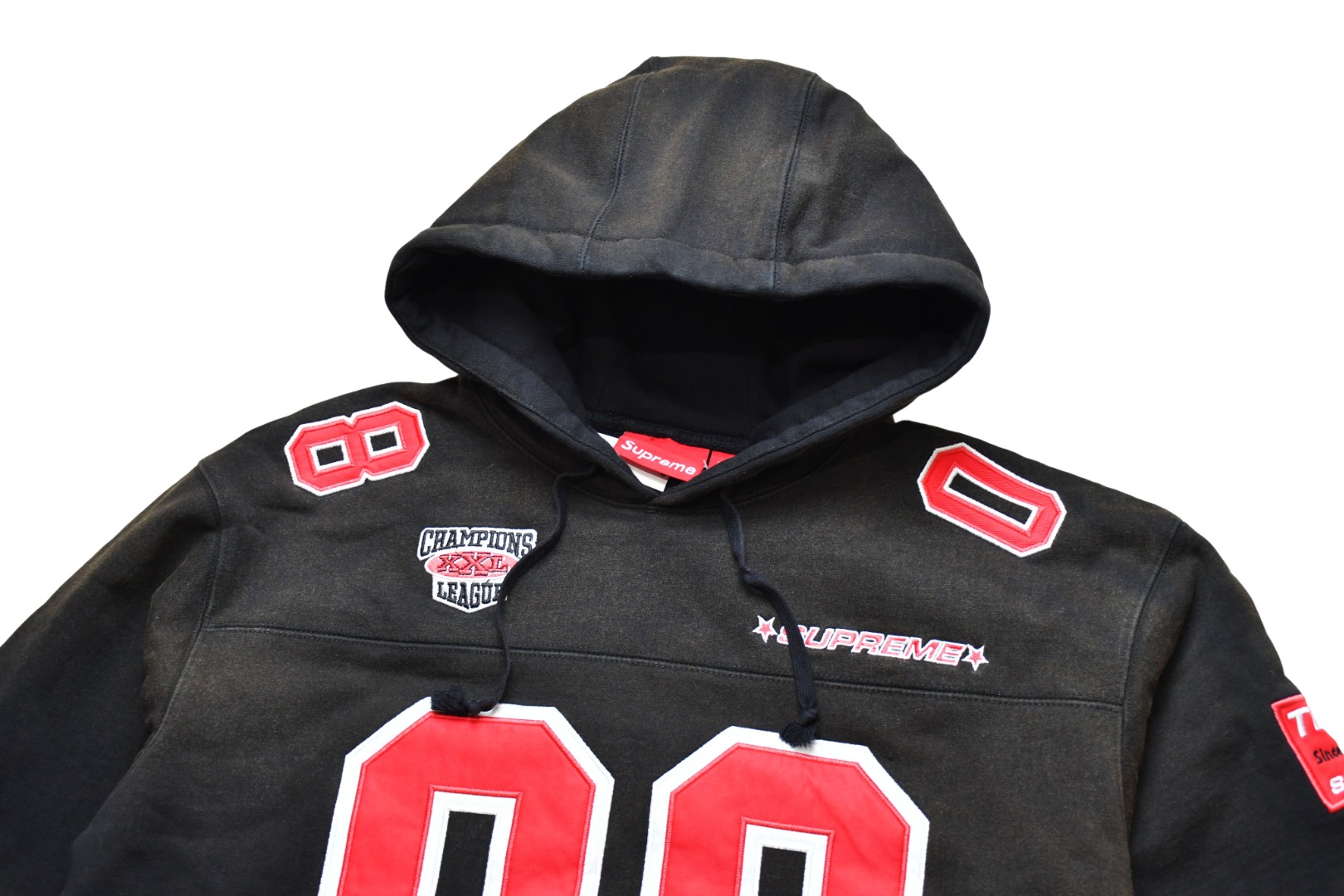 Supreme Football Jersey Hooded Sweatshirt （SUP-SS26-349）