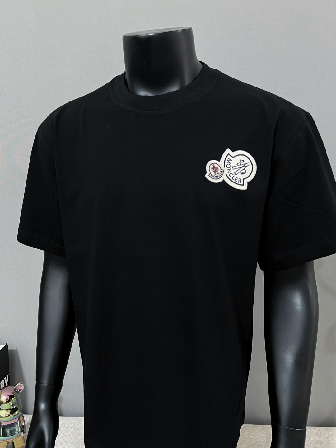 Moncler Double Logo Patch Crewneck T Shirt（I10918C000588390Y999）
