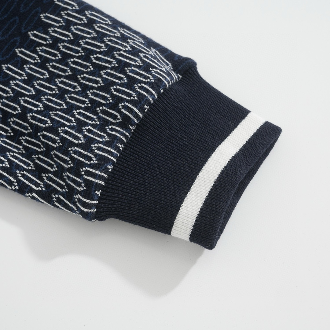 Louis Vuitton Damier knotted cotton bomber（1AFXOM）