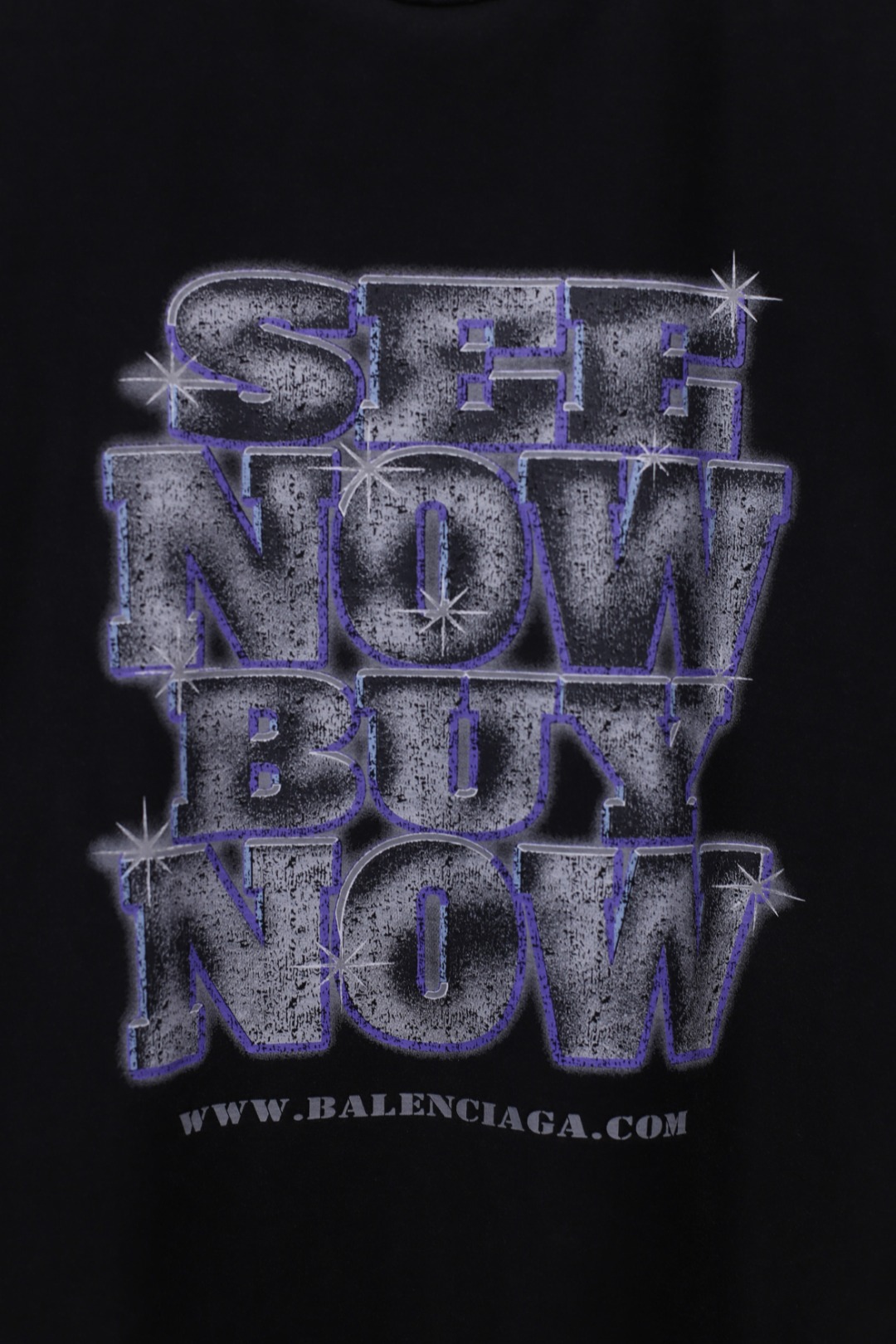 BALENCIAGA SHORT-SLEEVED ROUND NECK T-SHIRTS (790375TQVE84108）