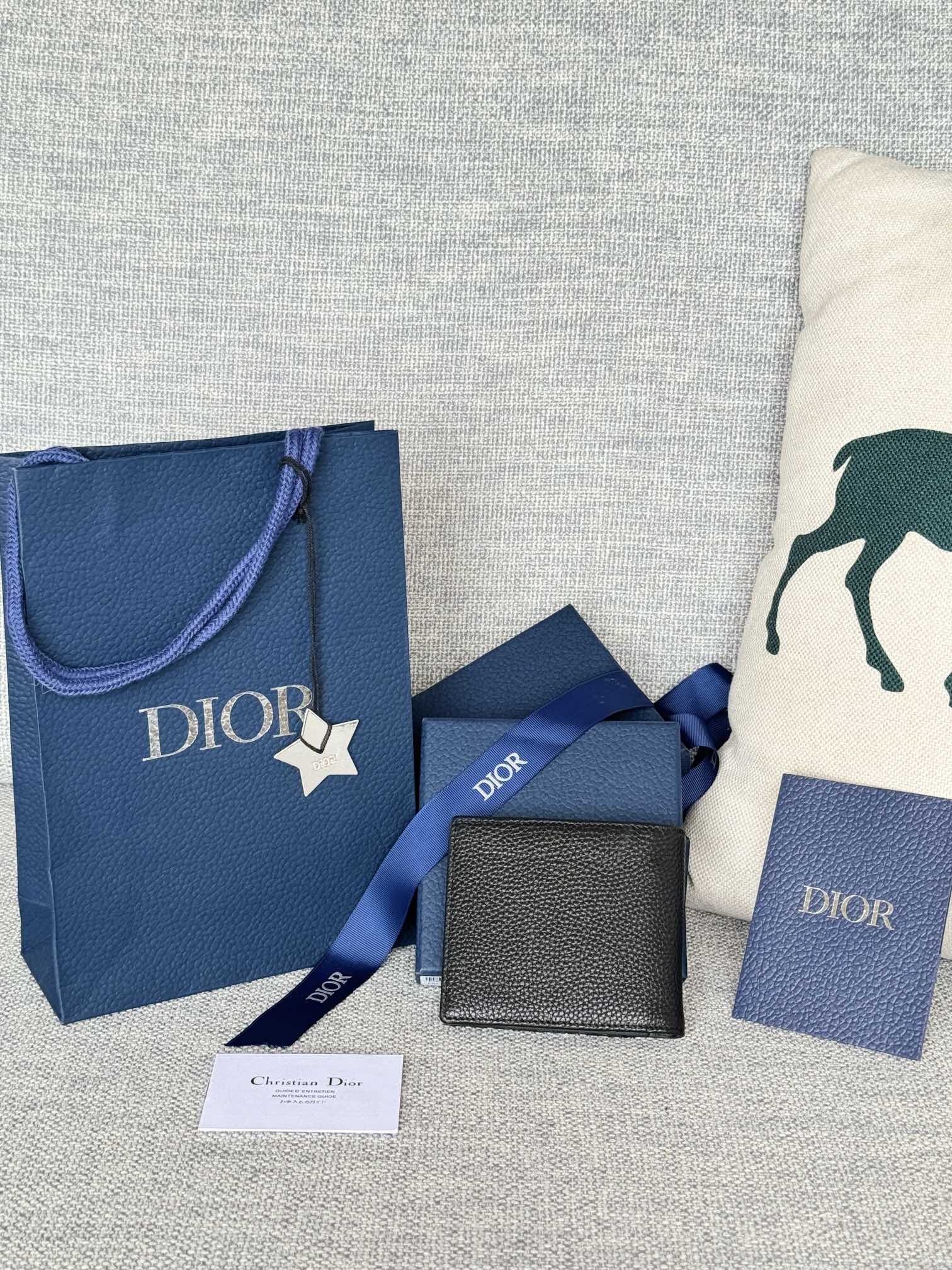 Dior Saddle Bi-fold Wallet with Coin Case（2ADBC306YKS-H03E）