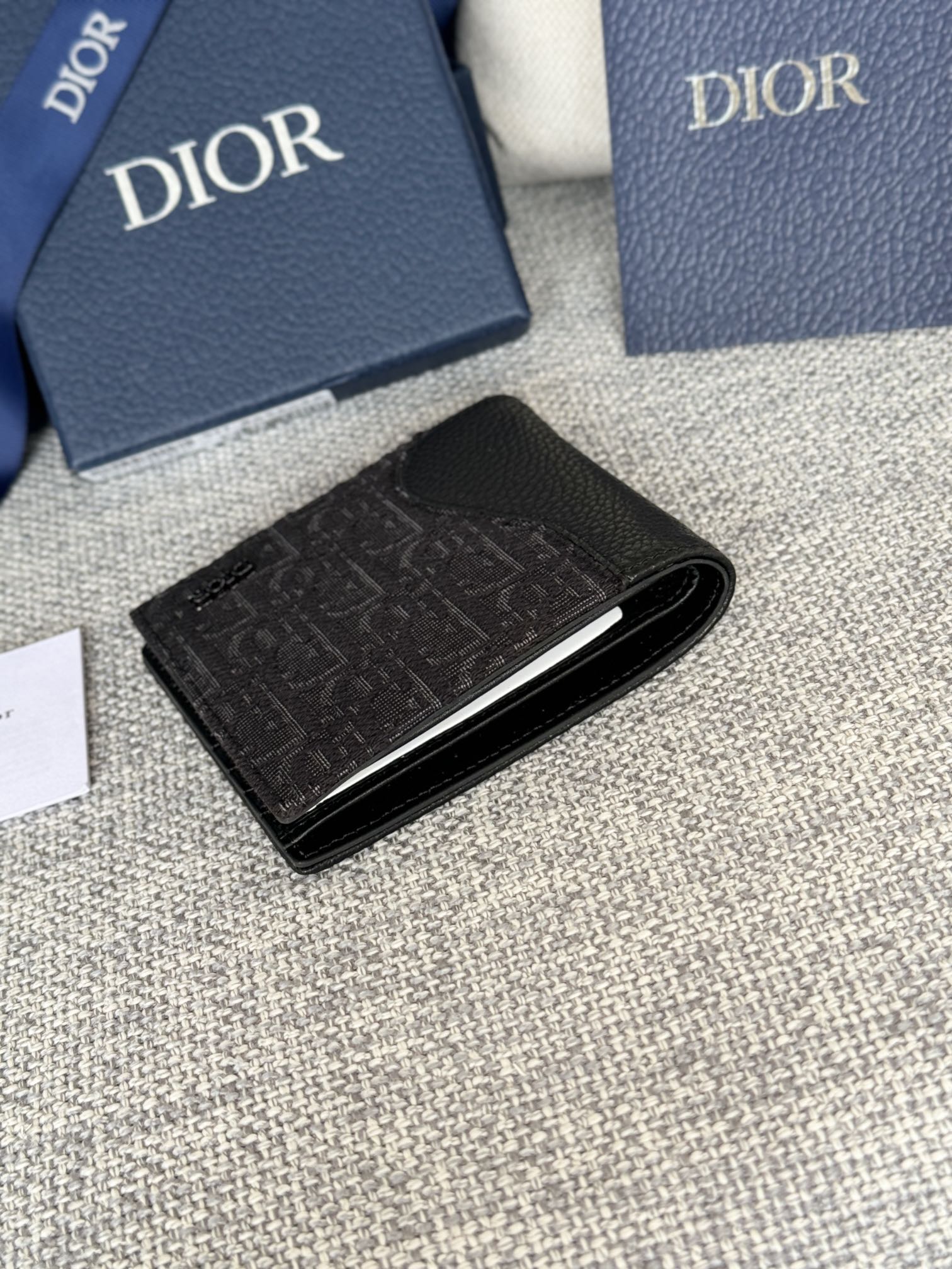Dior Saddle Bi-fold Wallet with Coin Case（2ADBC306YKS-H03E）