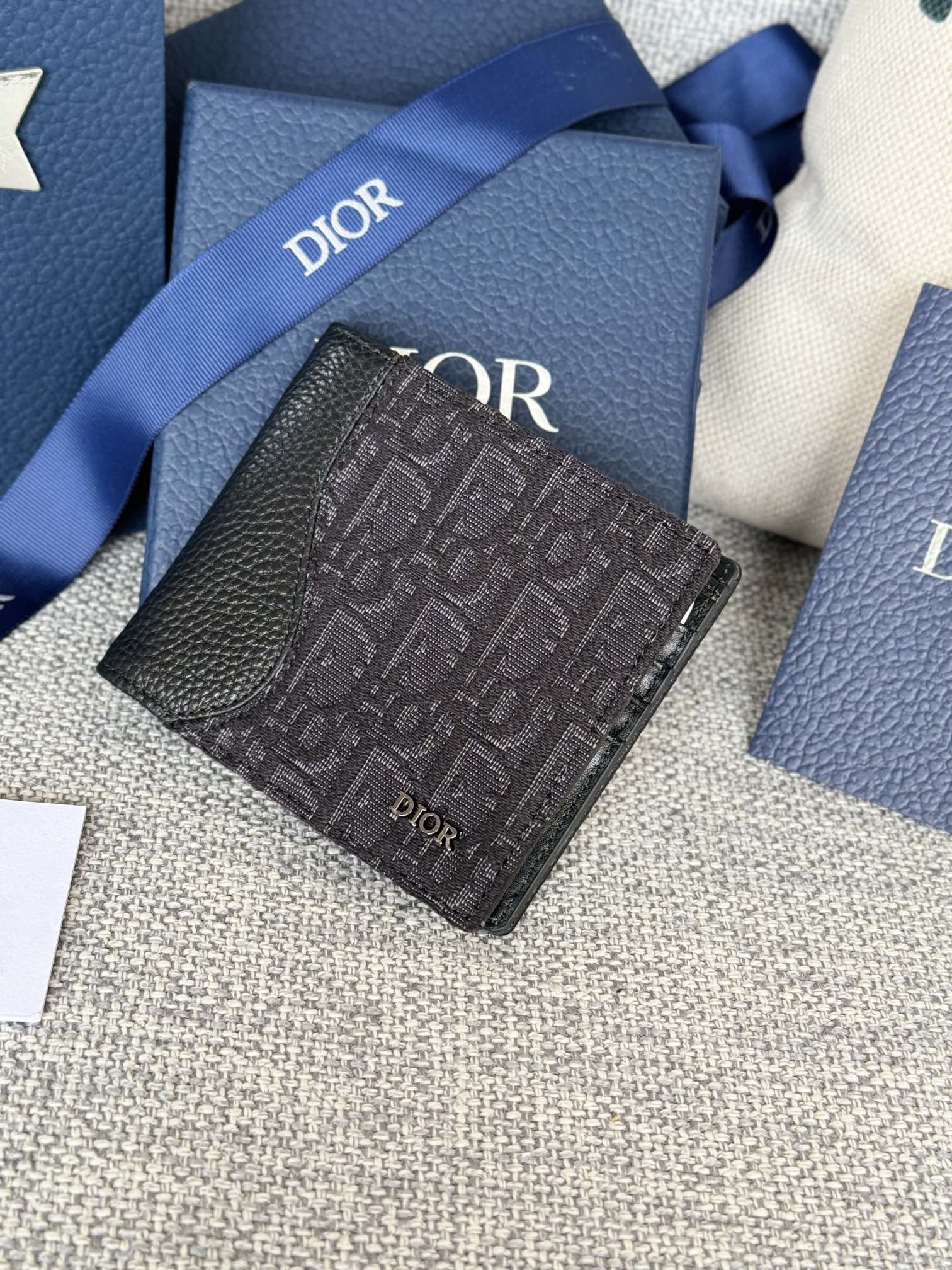 Dior Saddle Bi-fold Wallet with Coin Case（2ADBC306YKS-H03E）