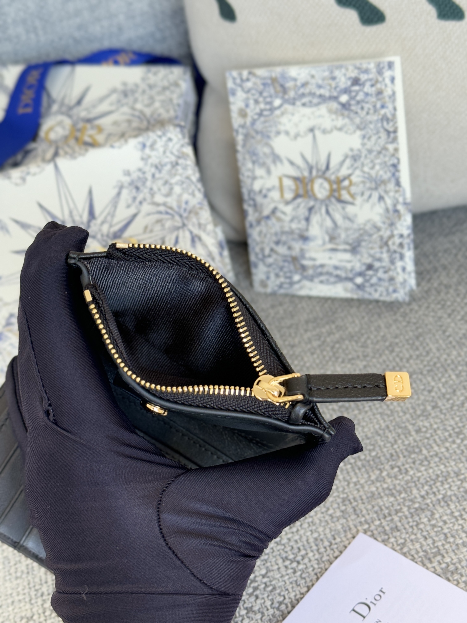 Dior 30 Montaigne Dahlia Wallet（S5173UWHC-M900）