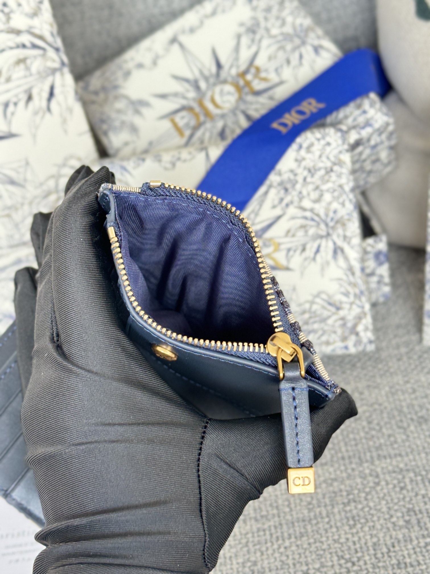 Dior 30 Montaigne Dahlia Wallet（S2197UTZQ-M928）