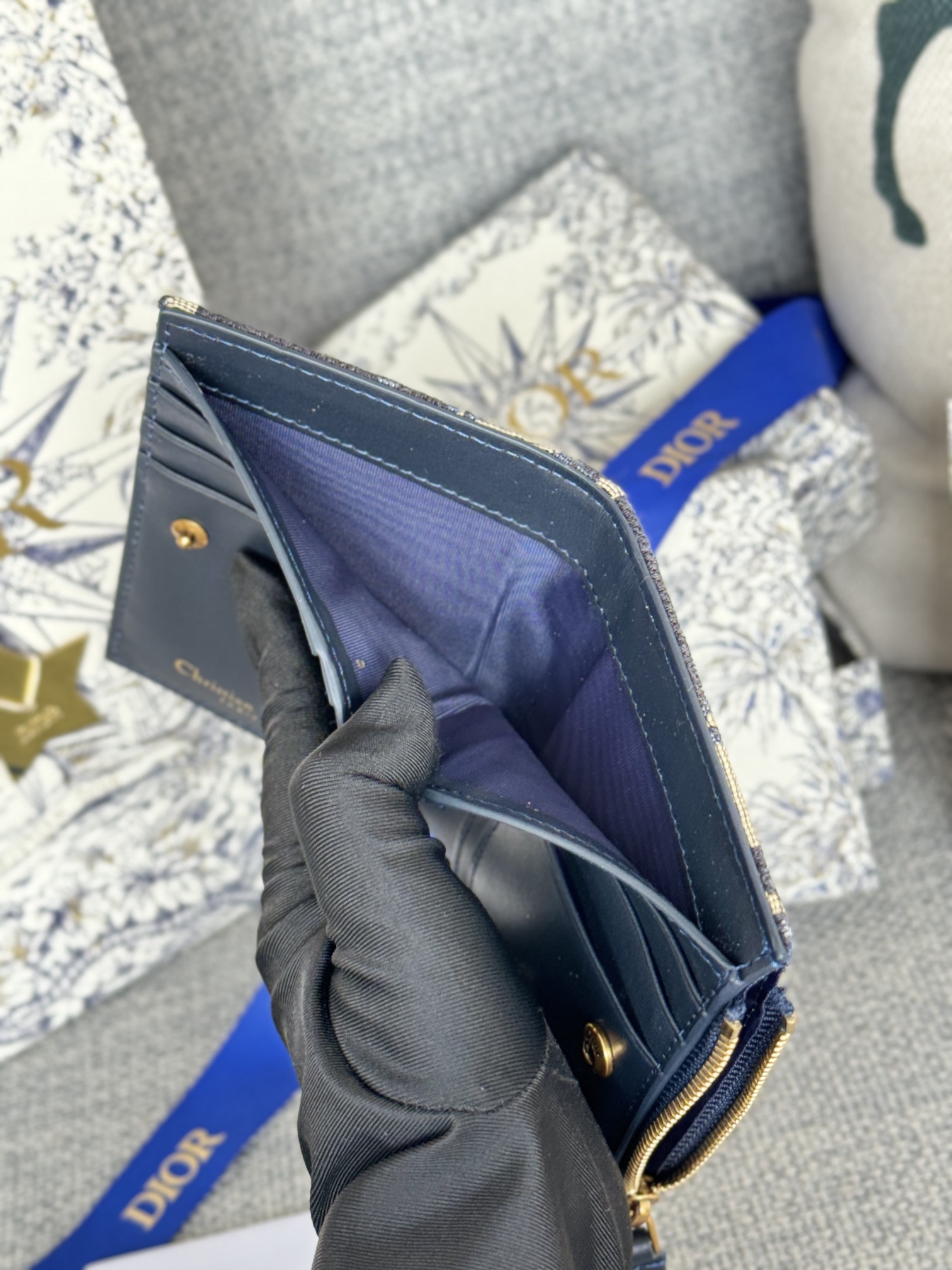 Dior 30 Montaigne Dahlia Wallet（S2197UTZQ-M928）