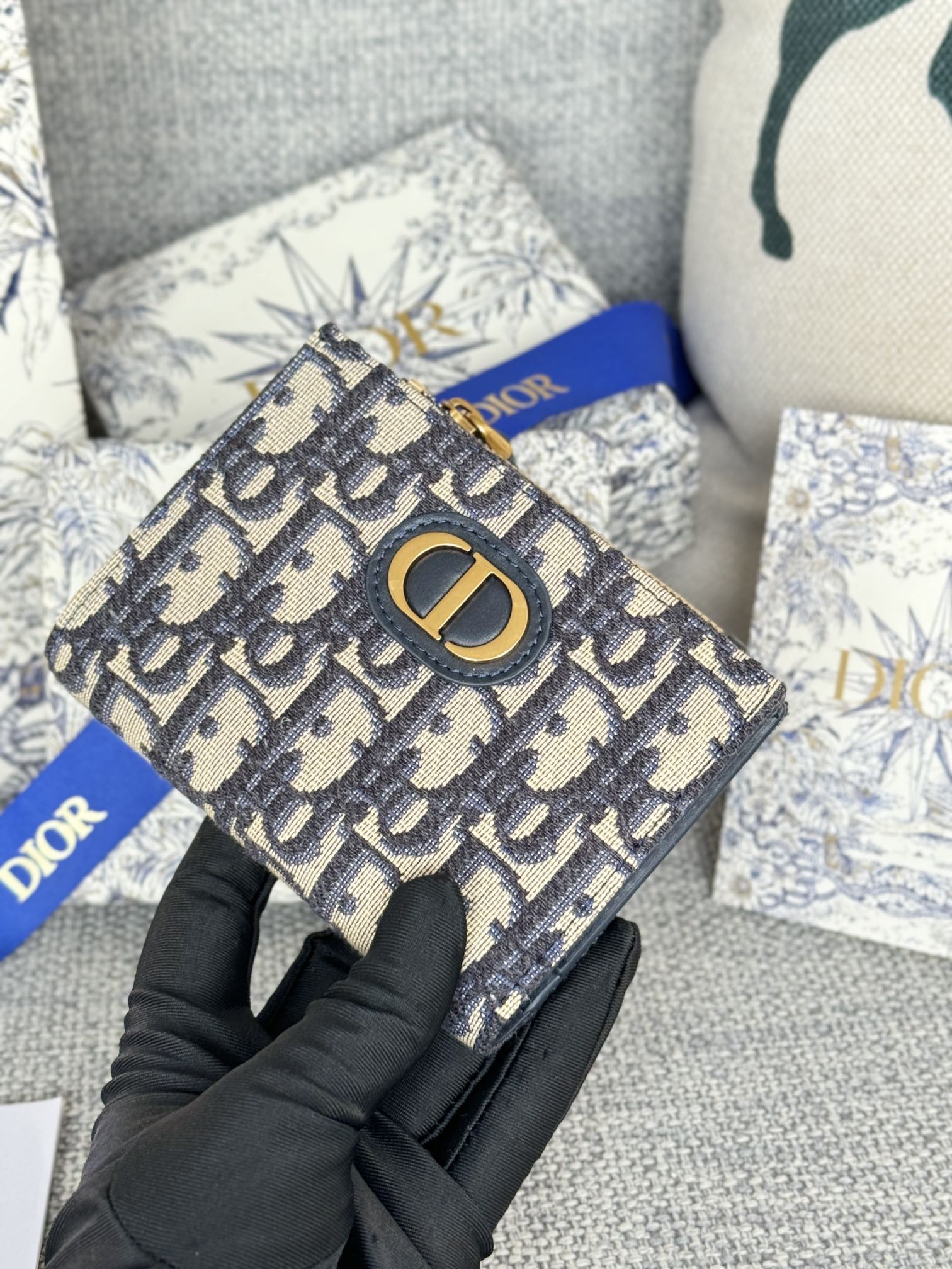 Dior 30 Montaigne Dahlia Wallet（S2197UTZQ-M928）