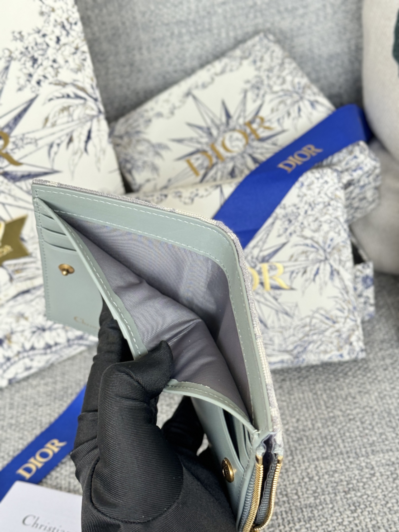 Dior 30 Montaigne Dahlia Wallet（S2197UTZQ-M928）