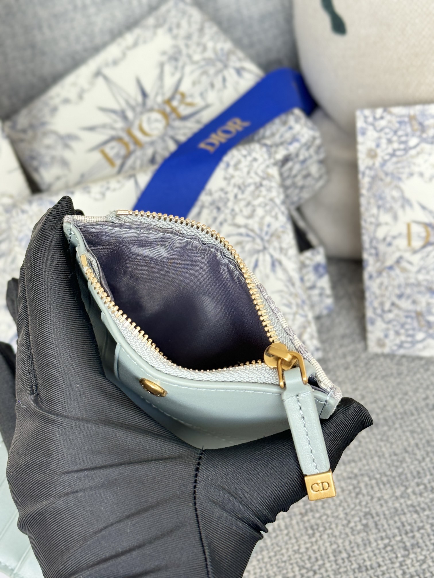 Dior 30 Montaigne Dahlia Wallet（S2197UTZQ-M928）