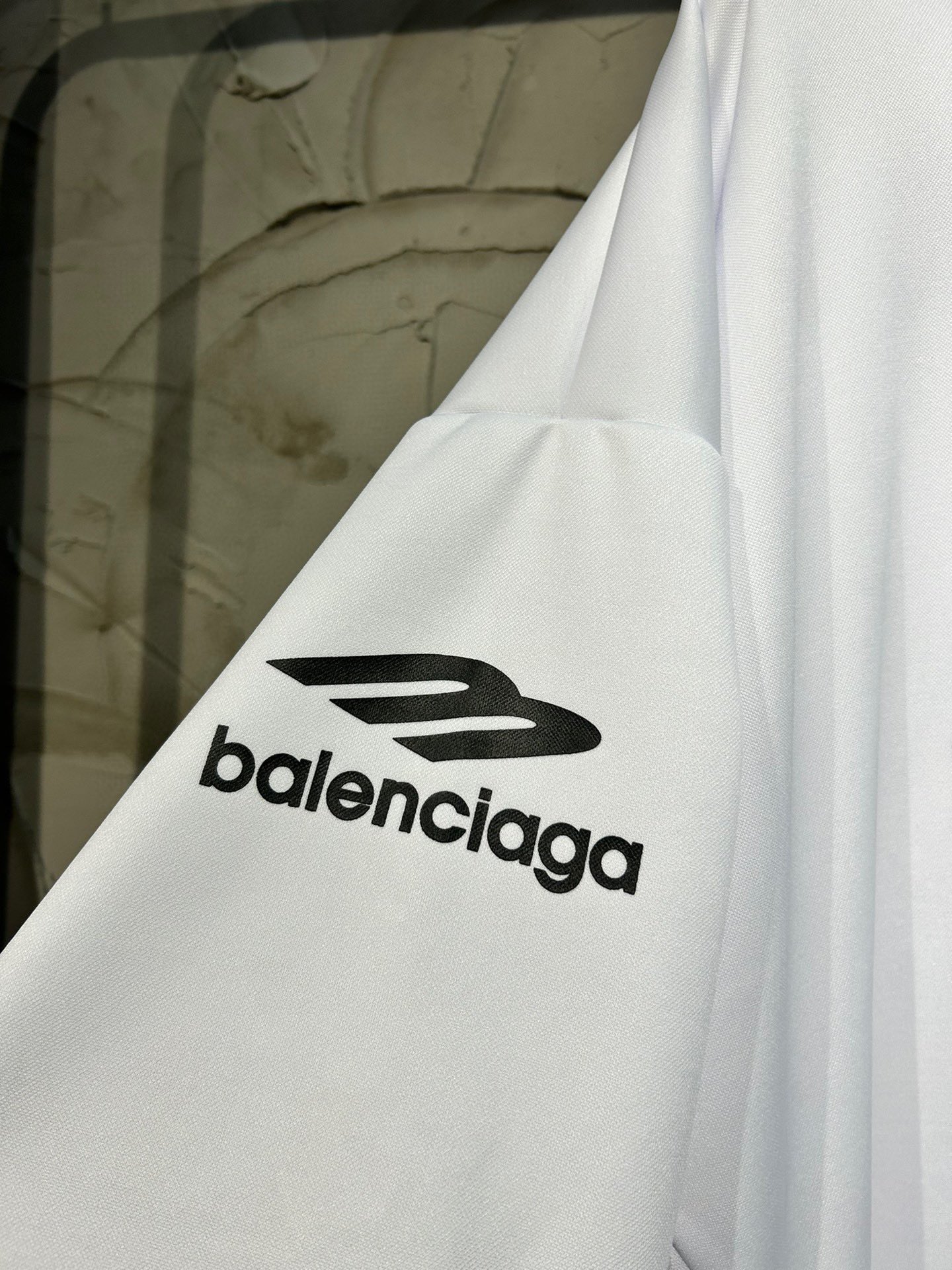 BALENCIAGA  3b Sports Icon Ski Long Sleeve T-Shirt Large Fit in Black（779988TPVQ51000）