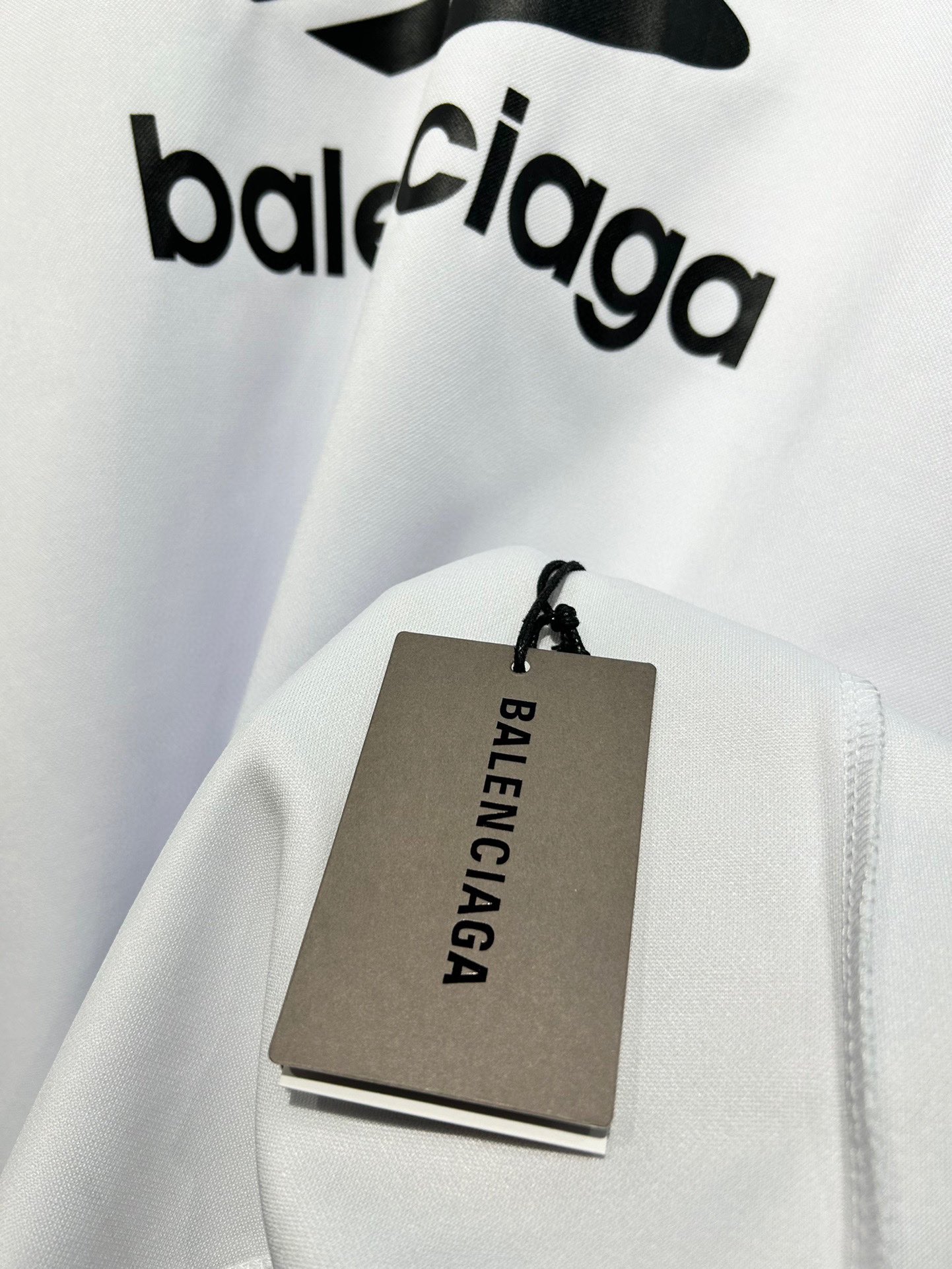 BALENCIAGA  3b Sports Icon Ski Long Sleeve T-Shirt Large Fit in Black（779988TPVQ51000）