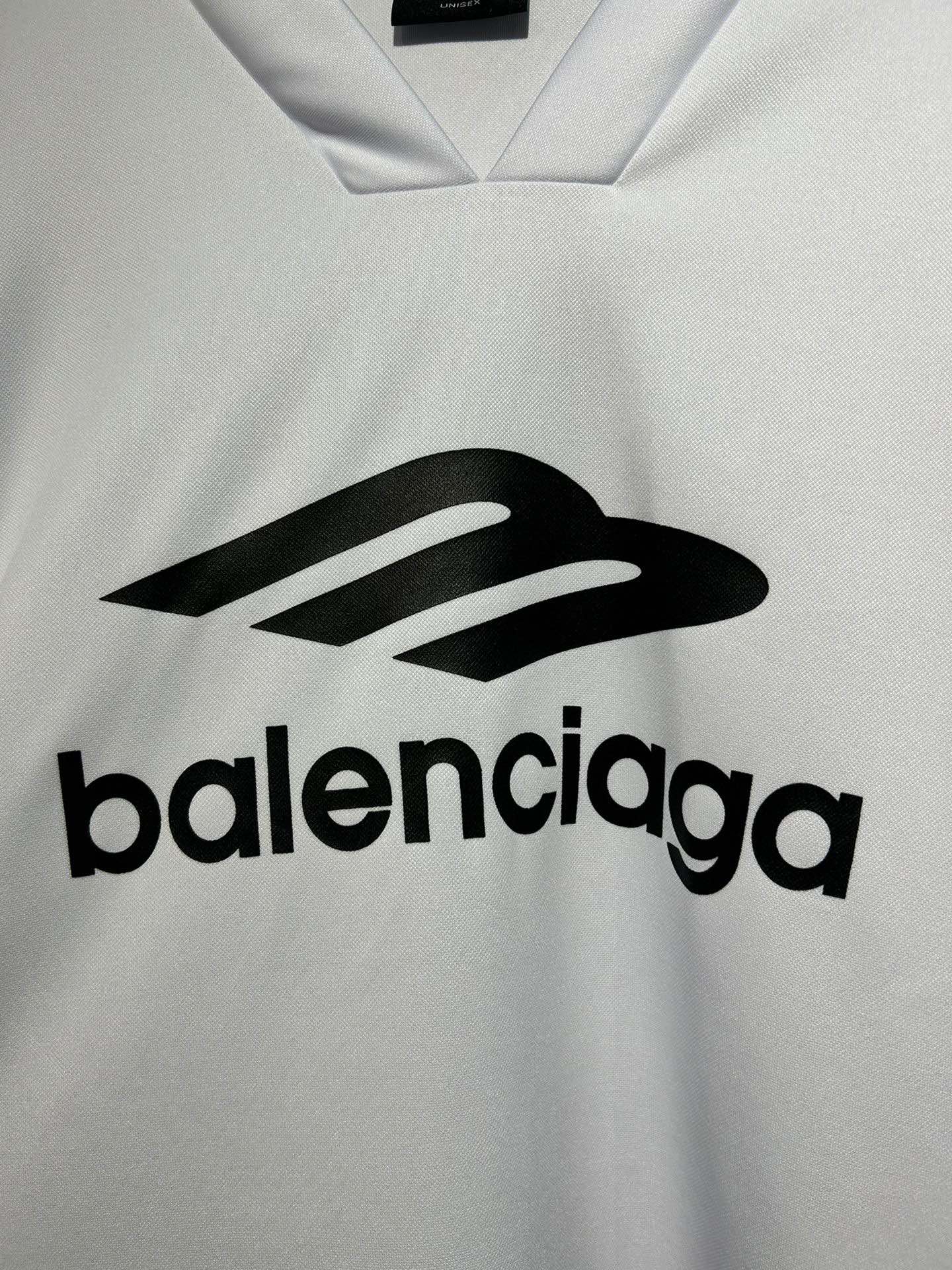 BALENCIAGA  3b Sports Icon Ski Long Sleeve T-Shirt Large Fit in Black（779988TPVQ51000）