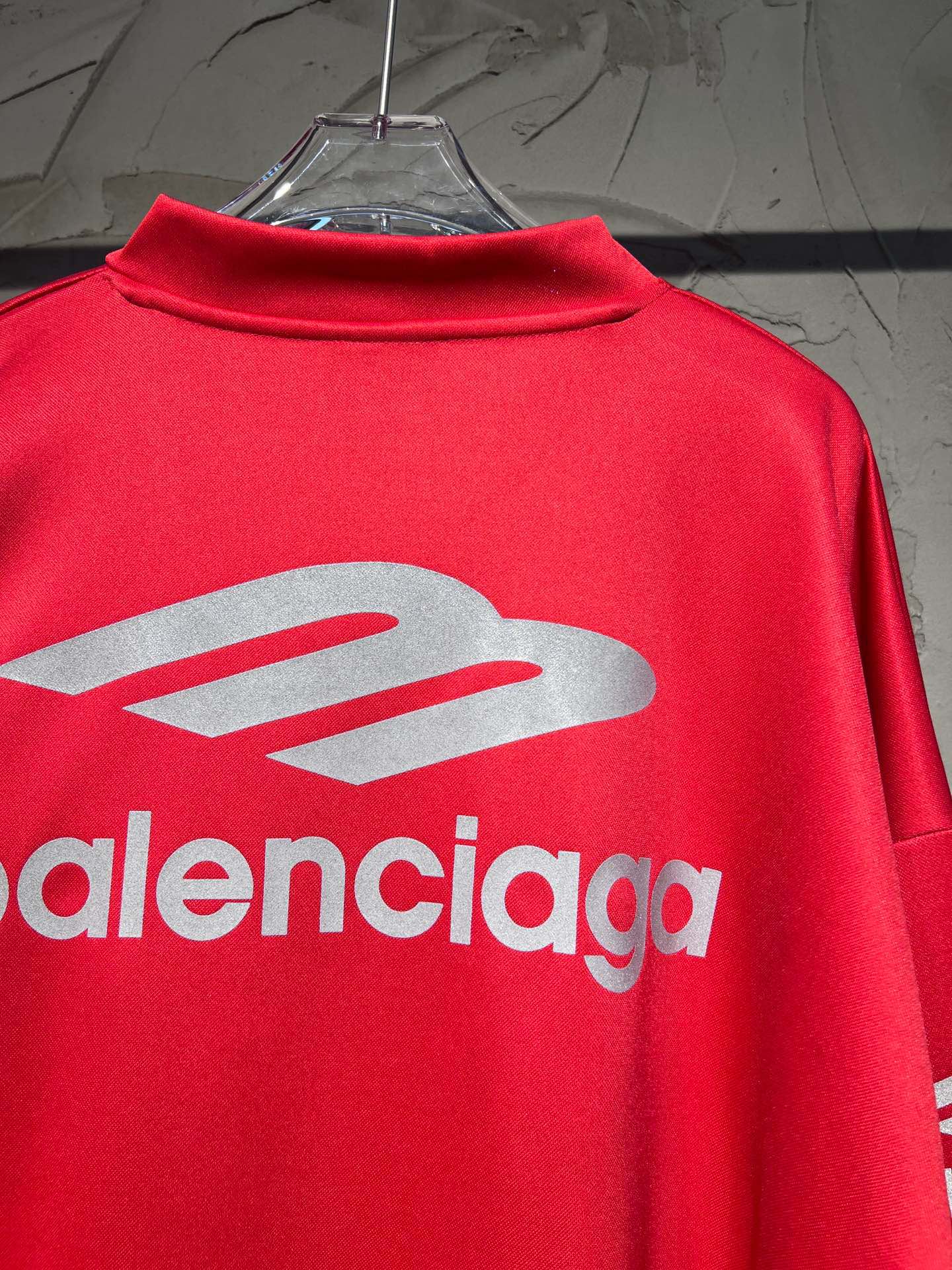 BALENCIAGA  3b Sports Icon Ski Long Sleeve T-Shirt Large Fit in Black（779988TPVQ51000）