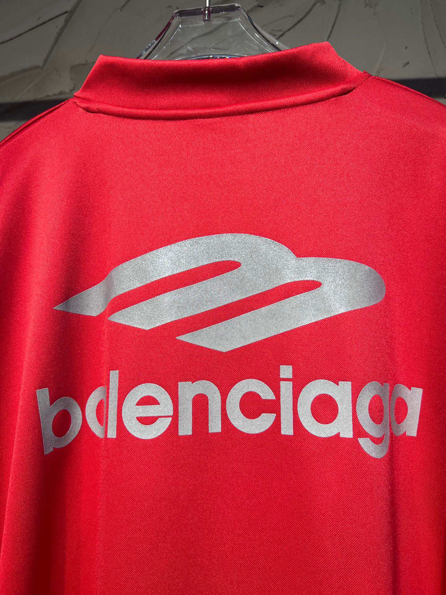 BALENCIAGA  3b Sports Icon Ski Long Sleeve T-Shirt Large Fit in Black（779988TPVQ51000）