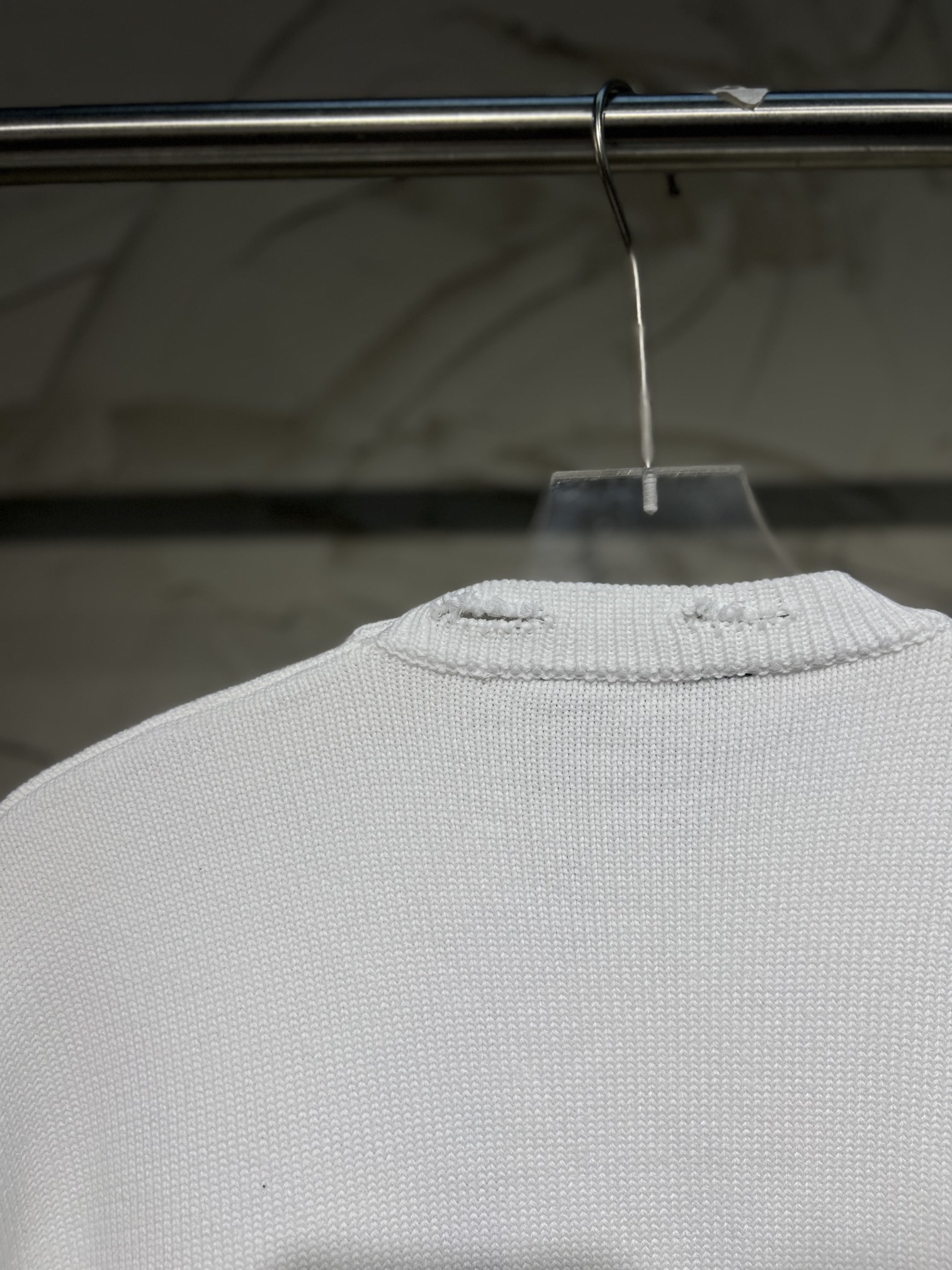 BALENCIAGA Crewneck Sweater Knitted Sweater (809099T33381300）