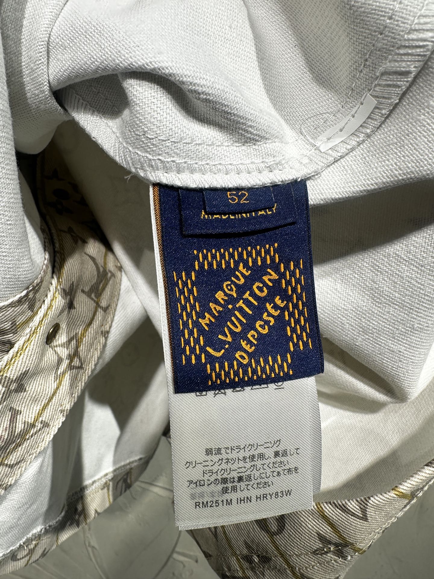 Louis Vuitton Baseball Shirt（1AHTCL）