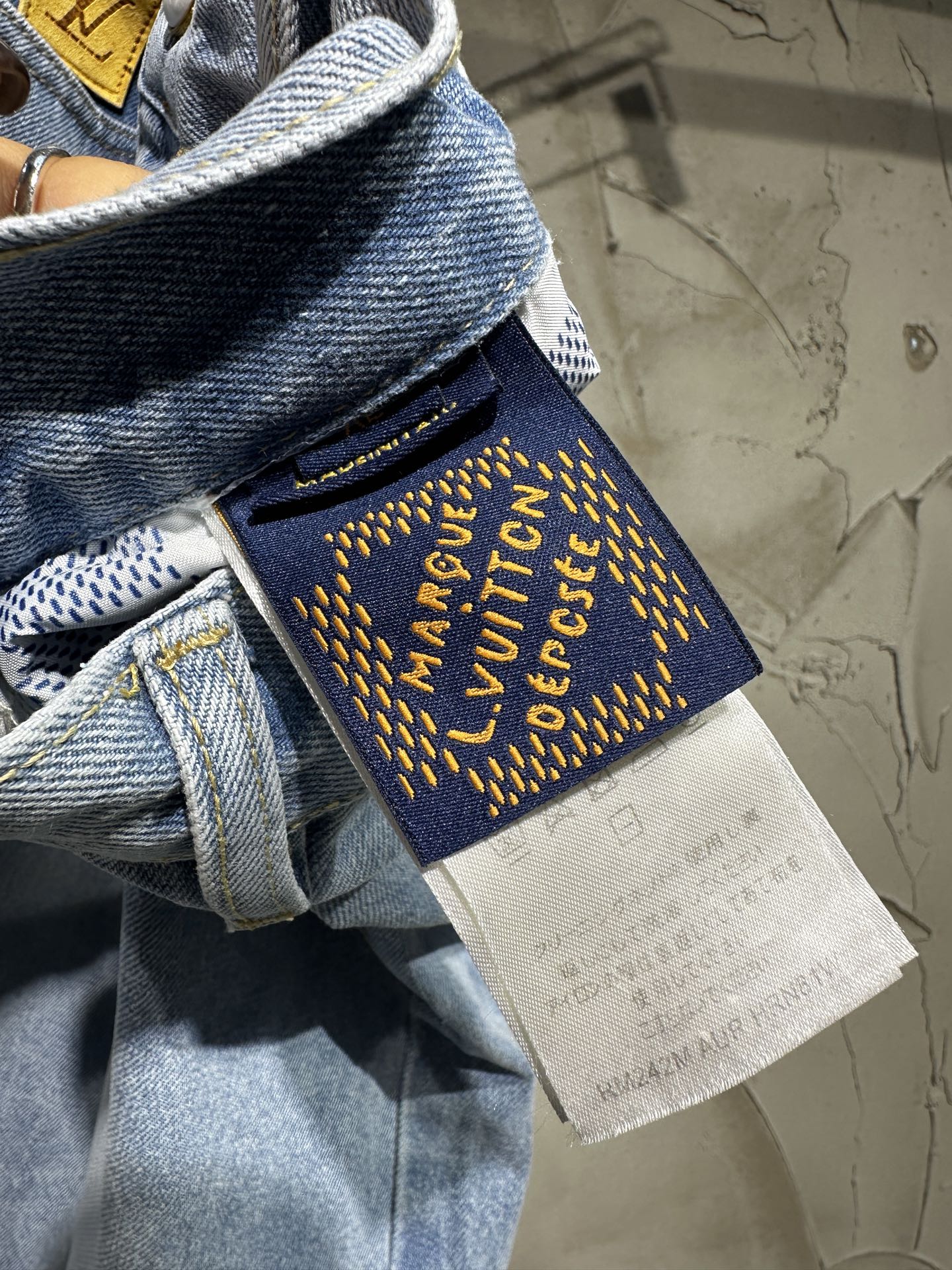 Louis Vuitton Skate fit denim pants（1AGIXM）