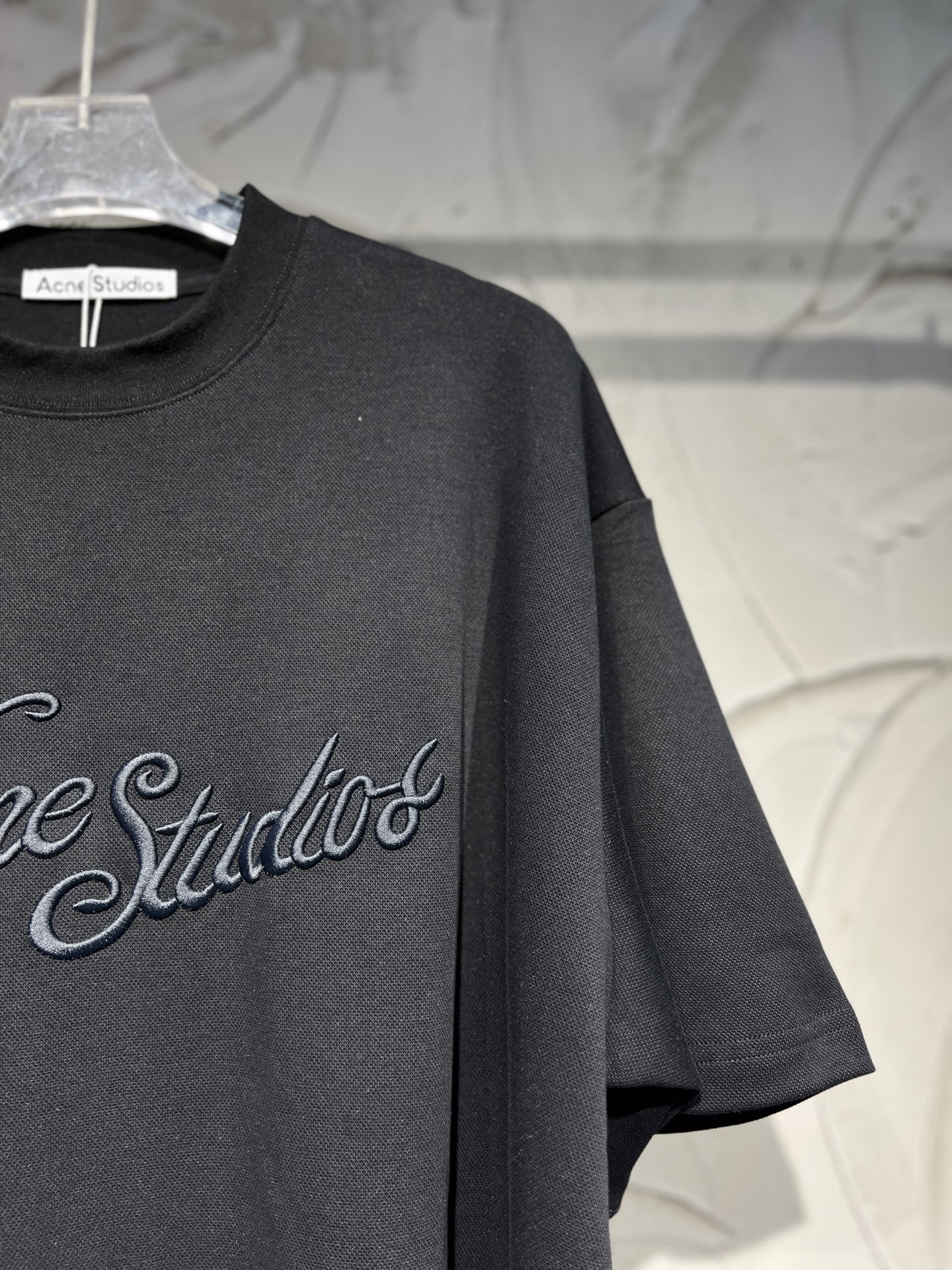 Acne Studios - Relaxed Fit Logo T-Shirt (CL0327-BM0）