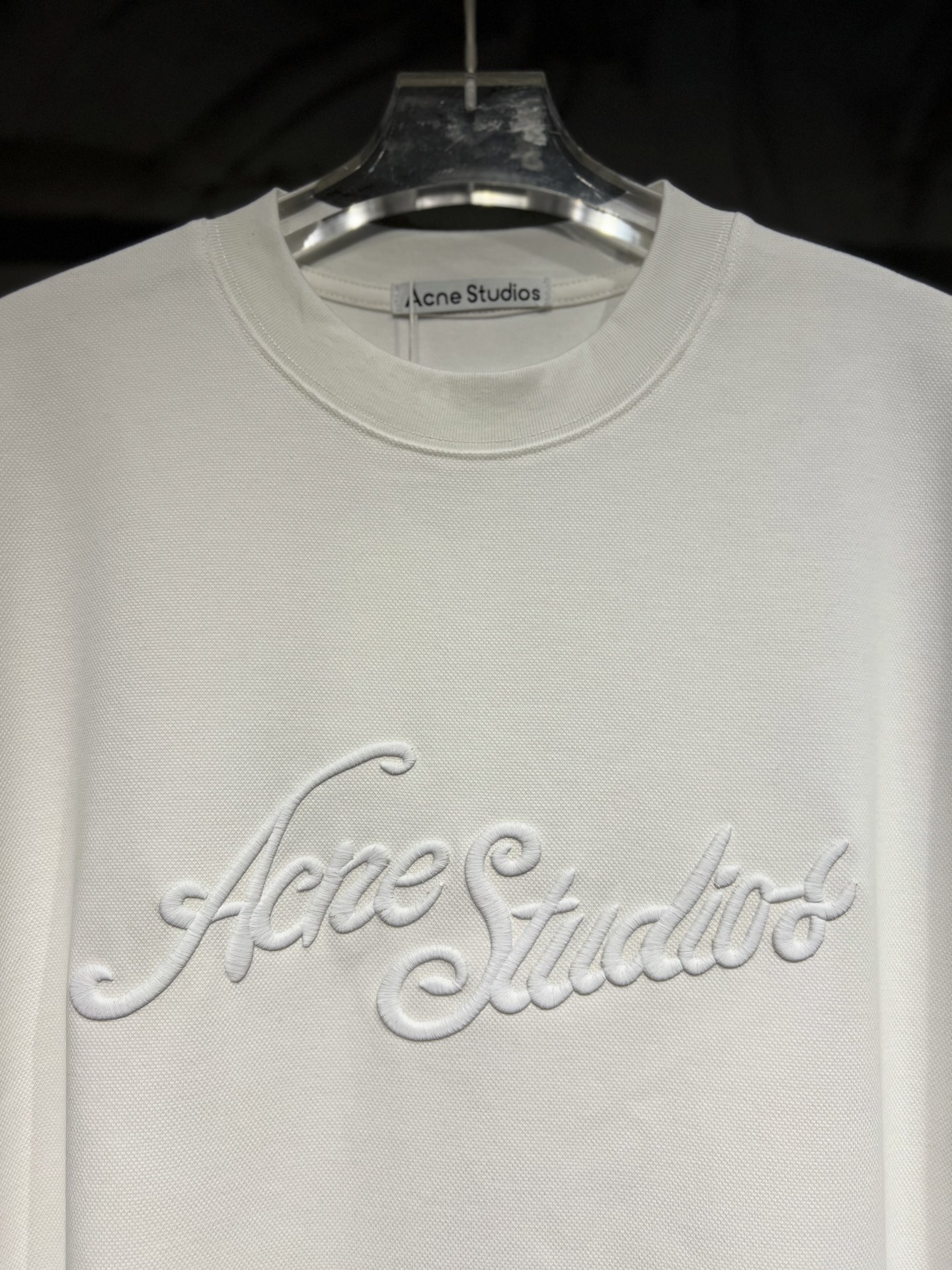 Acne Studios - Relaxed Fit Logo T-Shirt (CL0327-BM0）