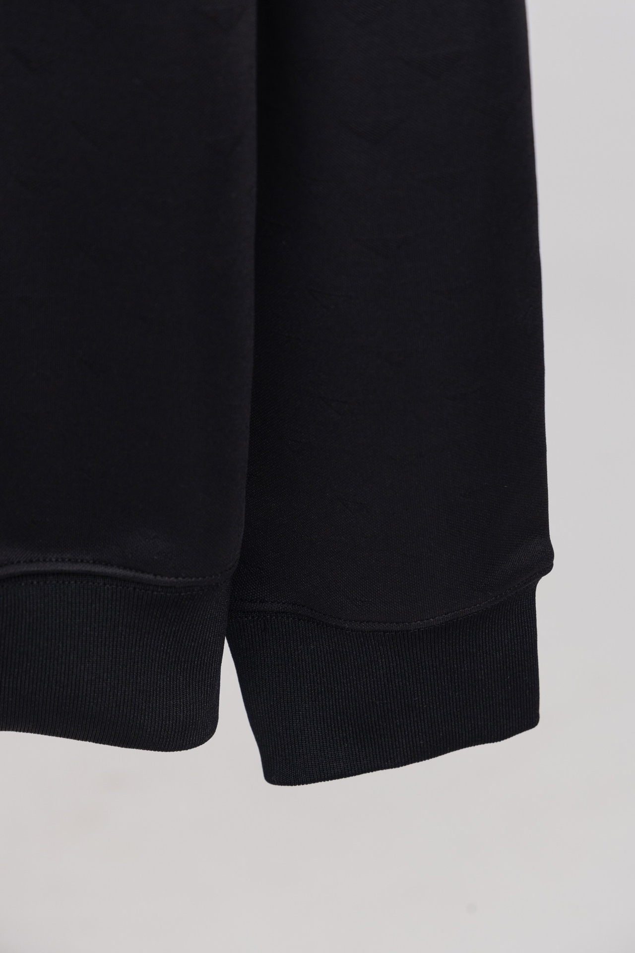 PRADA Monogram Sweatshirt with Triangle Logo (UJL67B-147M-F0002-S-OOO）