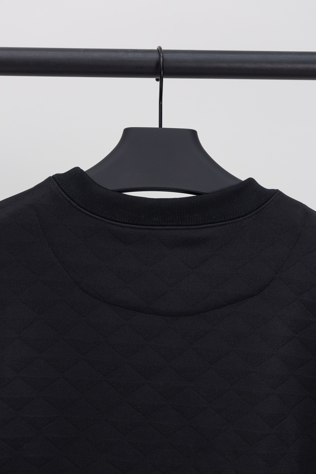 PRADA Monogram Sweatshirt with Triangle Logo (UJL67B-147M-F0002-S-OOO）