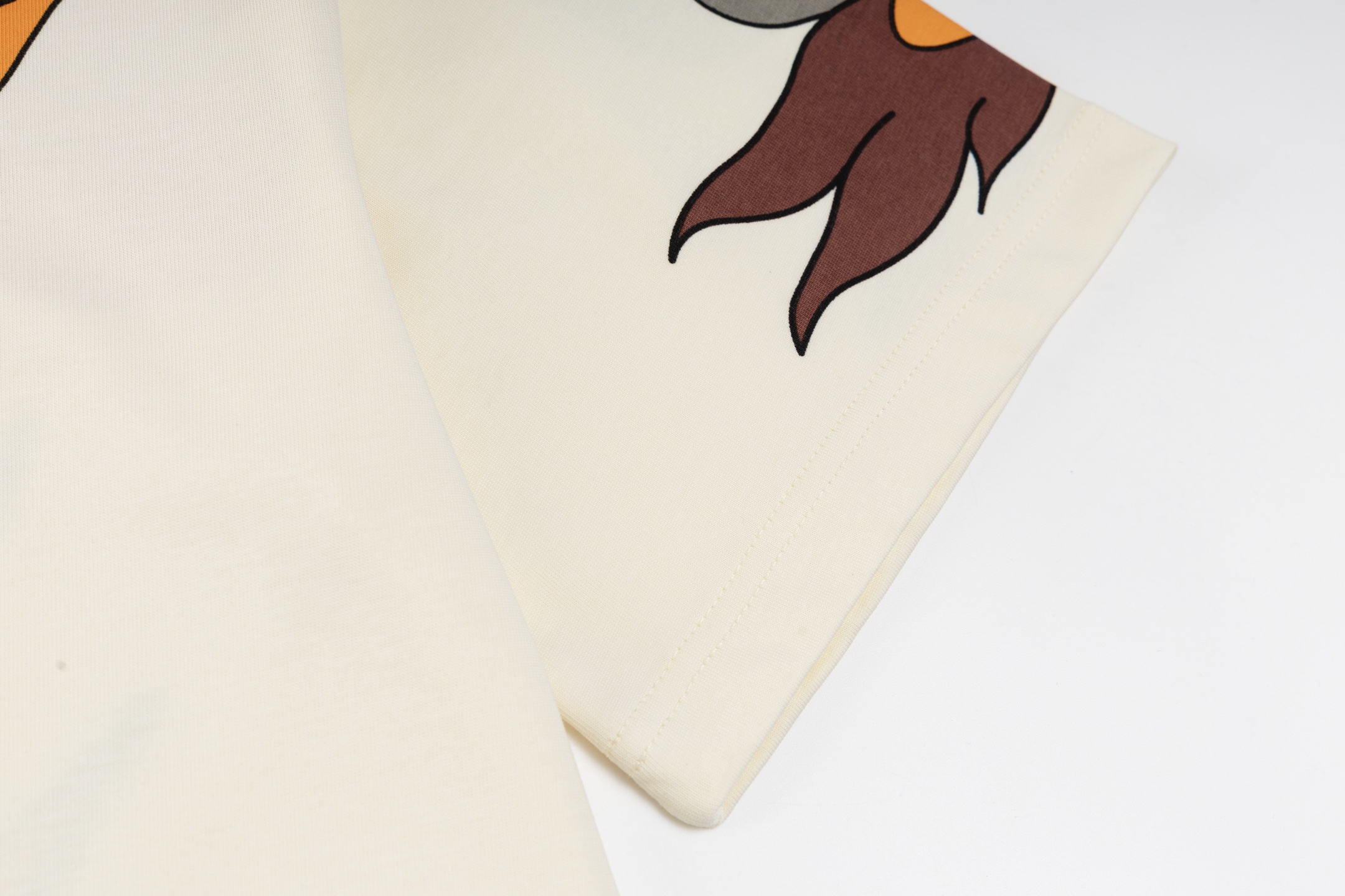 LOUIS VUITTON LV SS21 Cartoon Logo Print For Men White（1A8PUV）