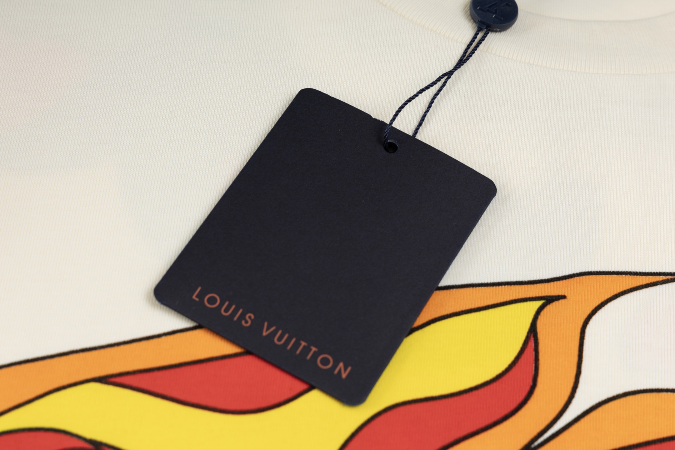 LOUIS VUITTON LV SS21 Cartoon Logo Print For Men White（1A8PUV）