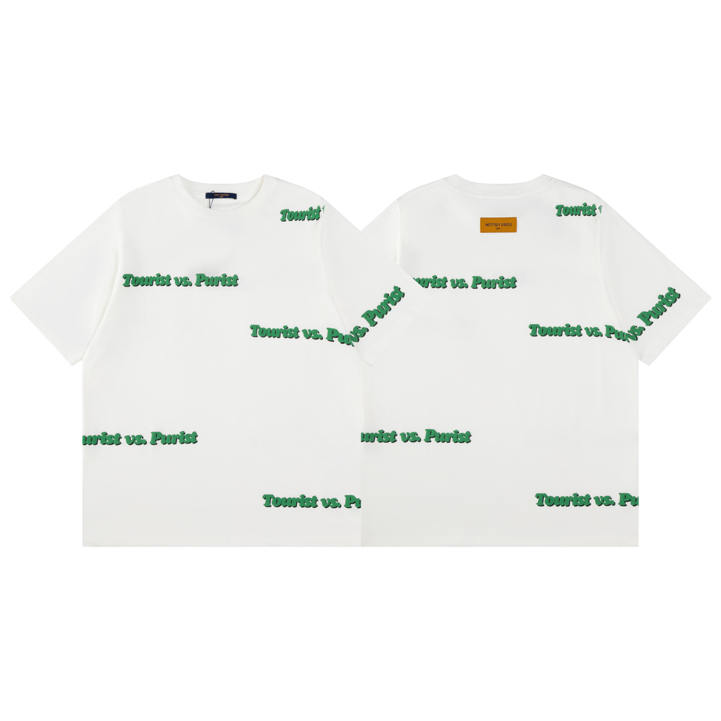 LOUIS VUITTON FW21 Tourist Vspurist Short Sleeve Men's White（1A971X）