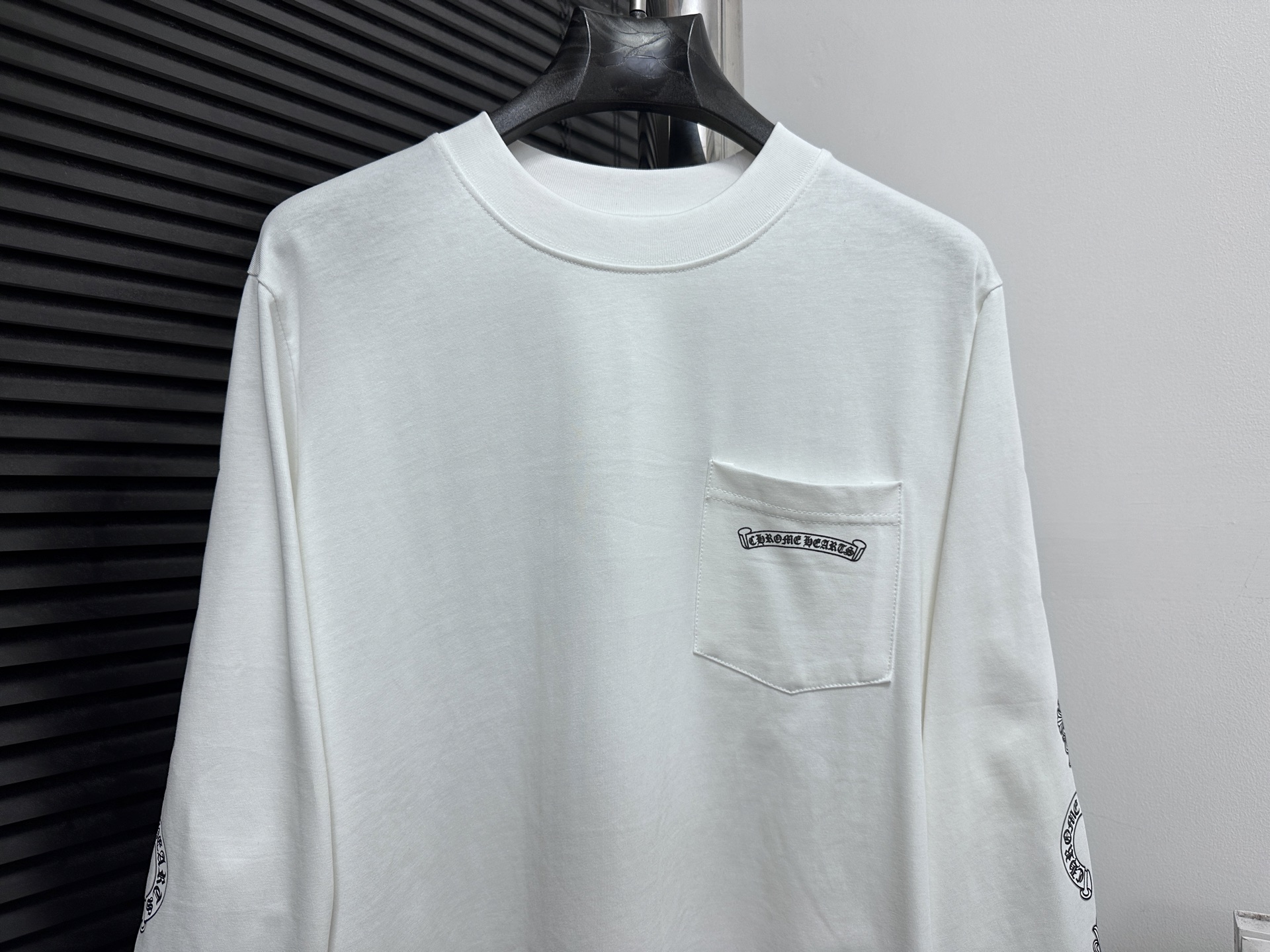 Chrome Hearts Floral Cross L/S T-shirt  (CH-072506）