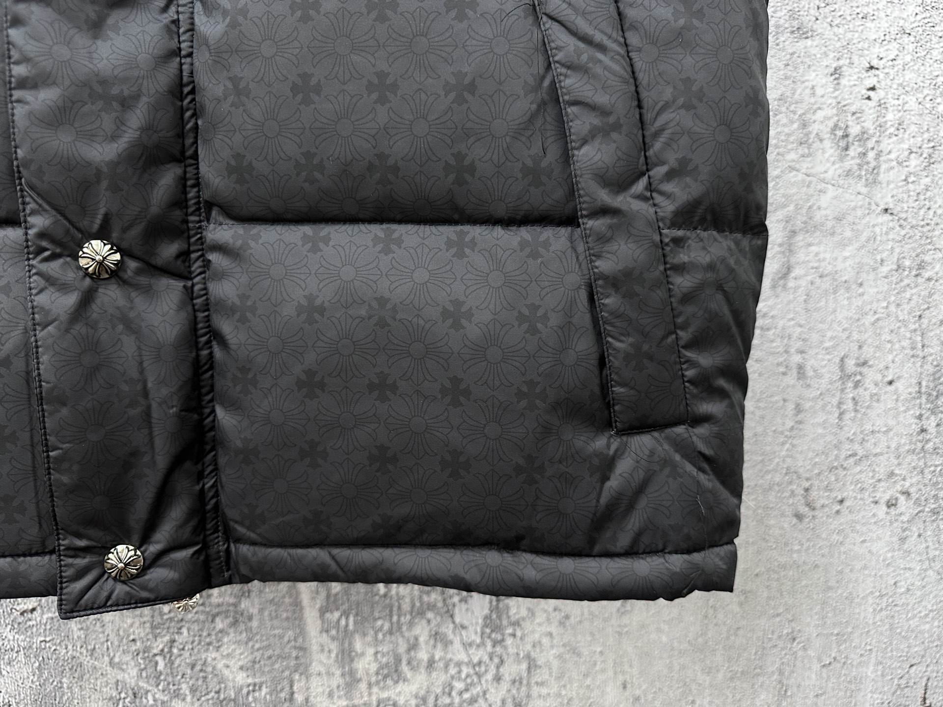 Chrome Hearts down vest (CH-YR001）