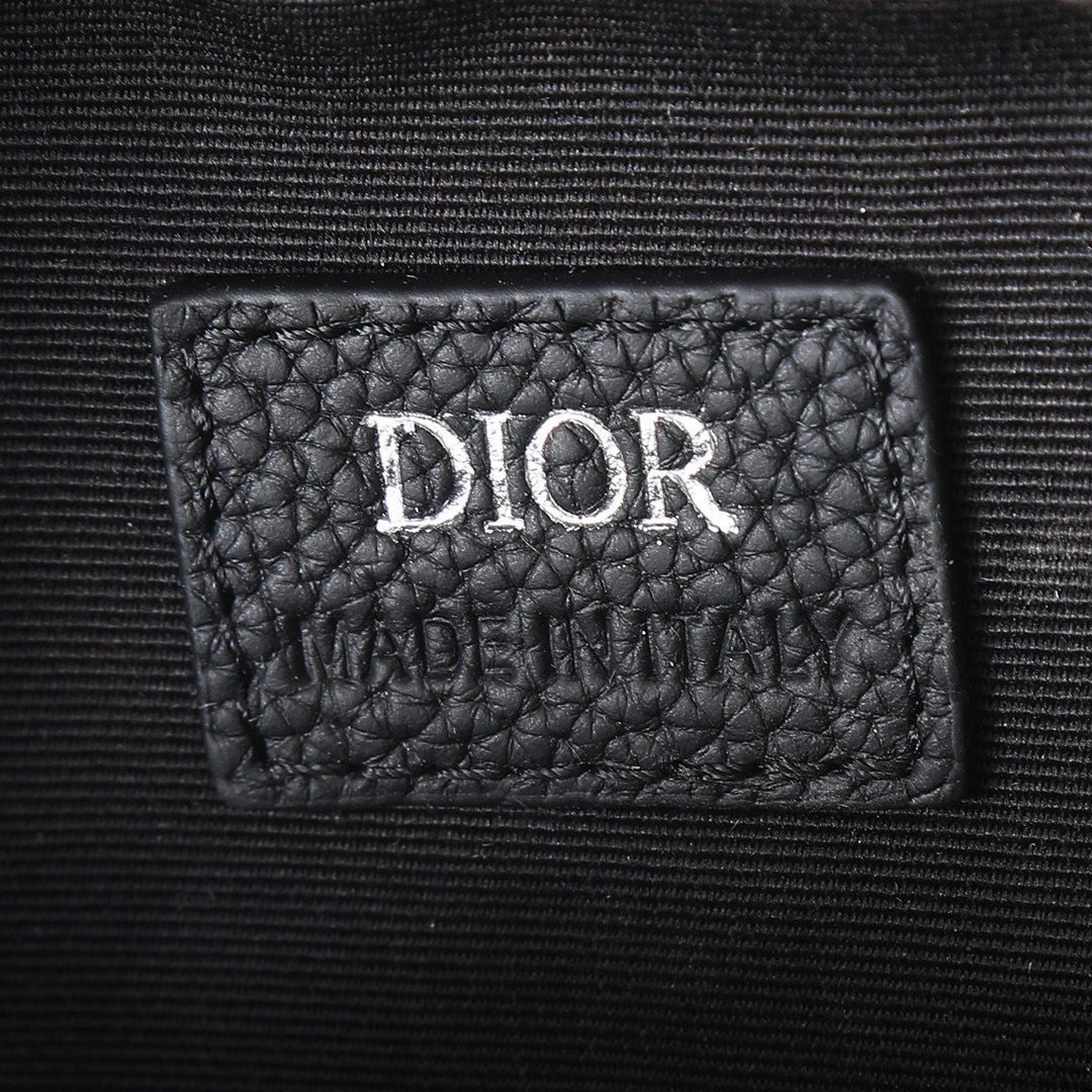 Dior Micro Rider Pouch Beige and Black（2OBCA326YSE-H05E）