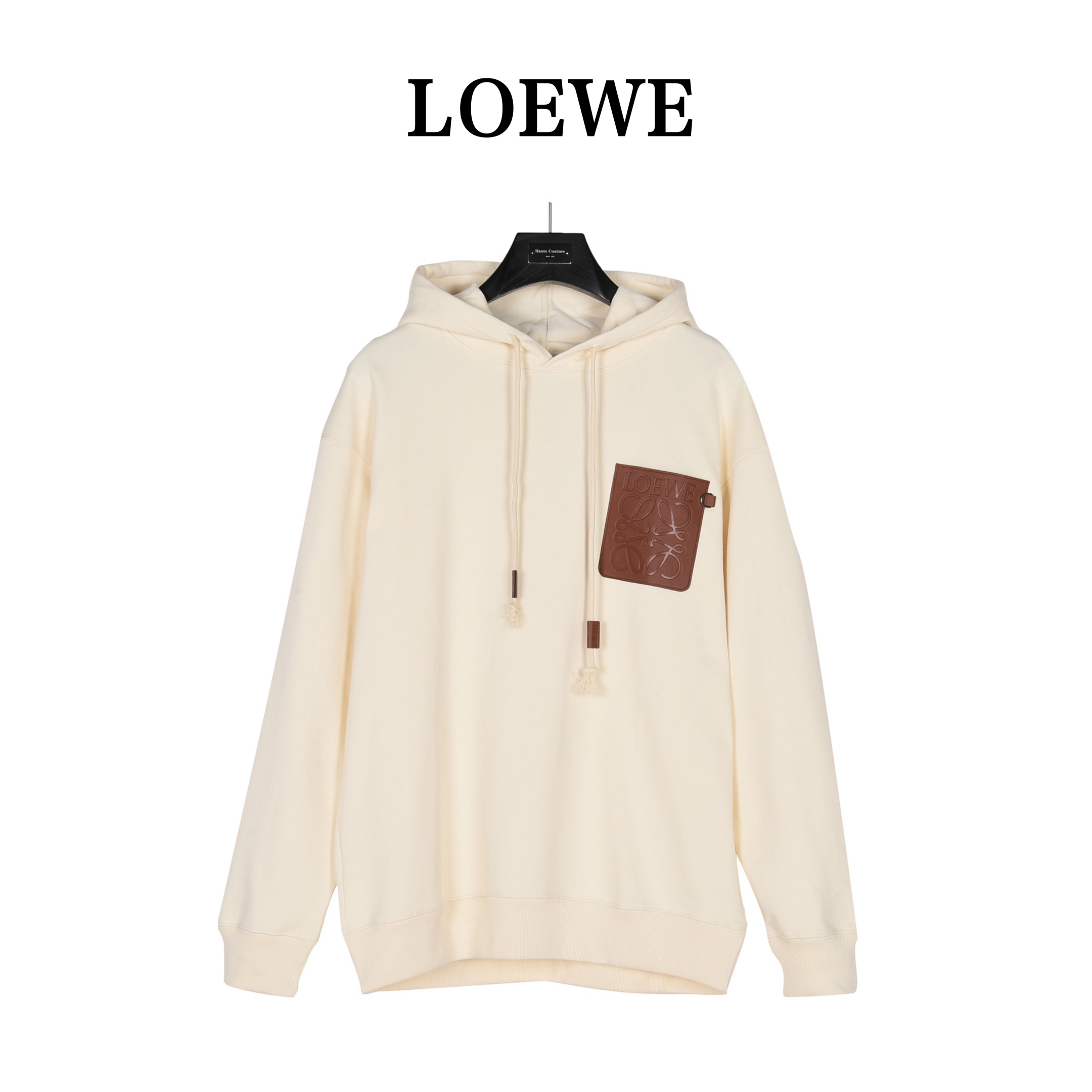 Loewe Anagram Patch Pocket Hoodie (H526Y25X21-1100）