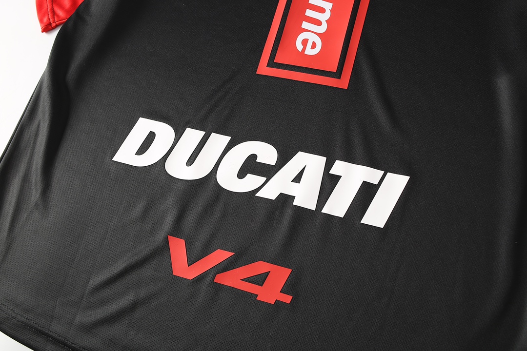 Supreme x DUCATI Soccer Jersey (SUP-SS24-274）