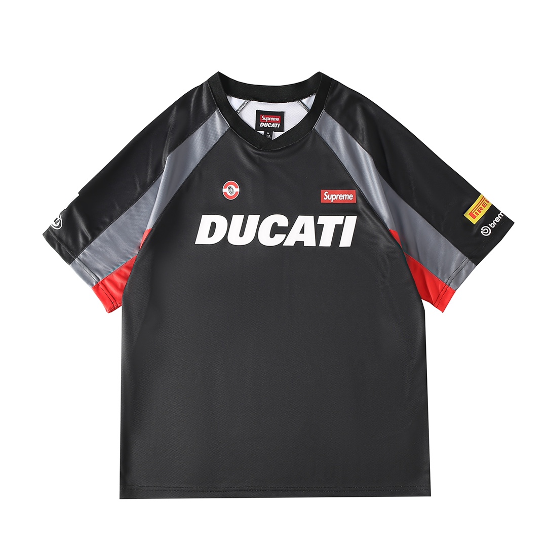 Supreme x DUCATI Soccer Jersey (SUP-SS24-274）