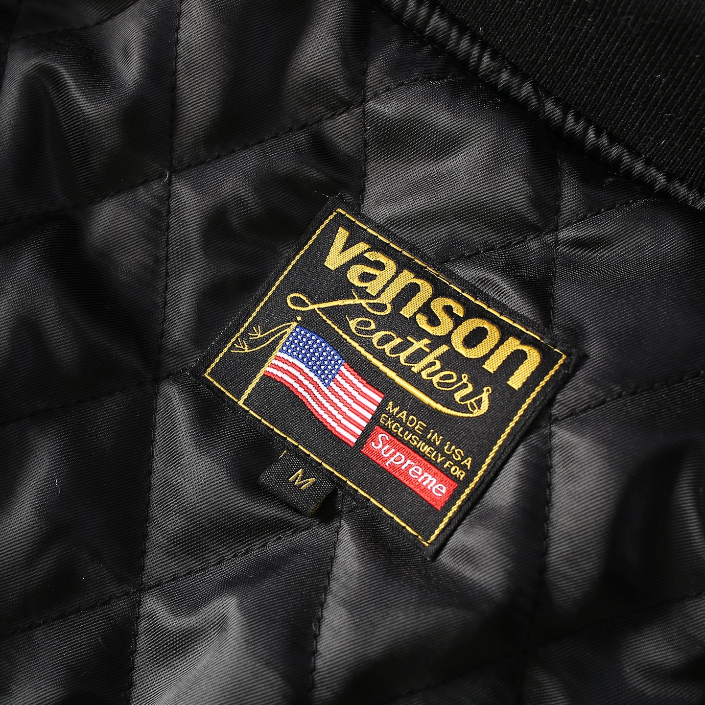 Supreme x Vanson Leathers Hooded Work Jacket 