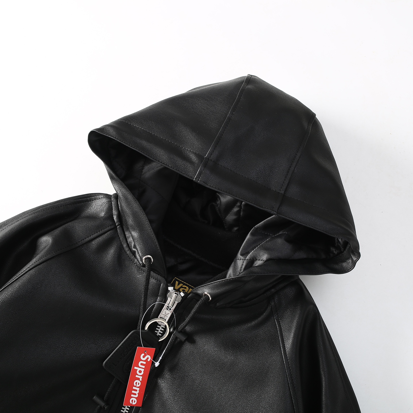 Supreme x Vanson Leathers Hooded Work Jacket Supreme x Vanson Leathers Hooded Work Jacket