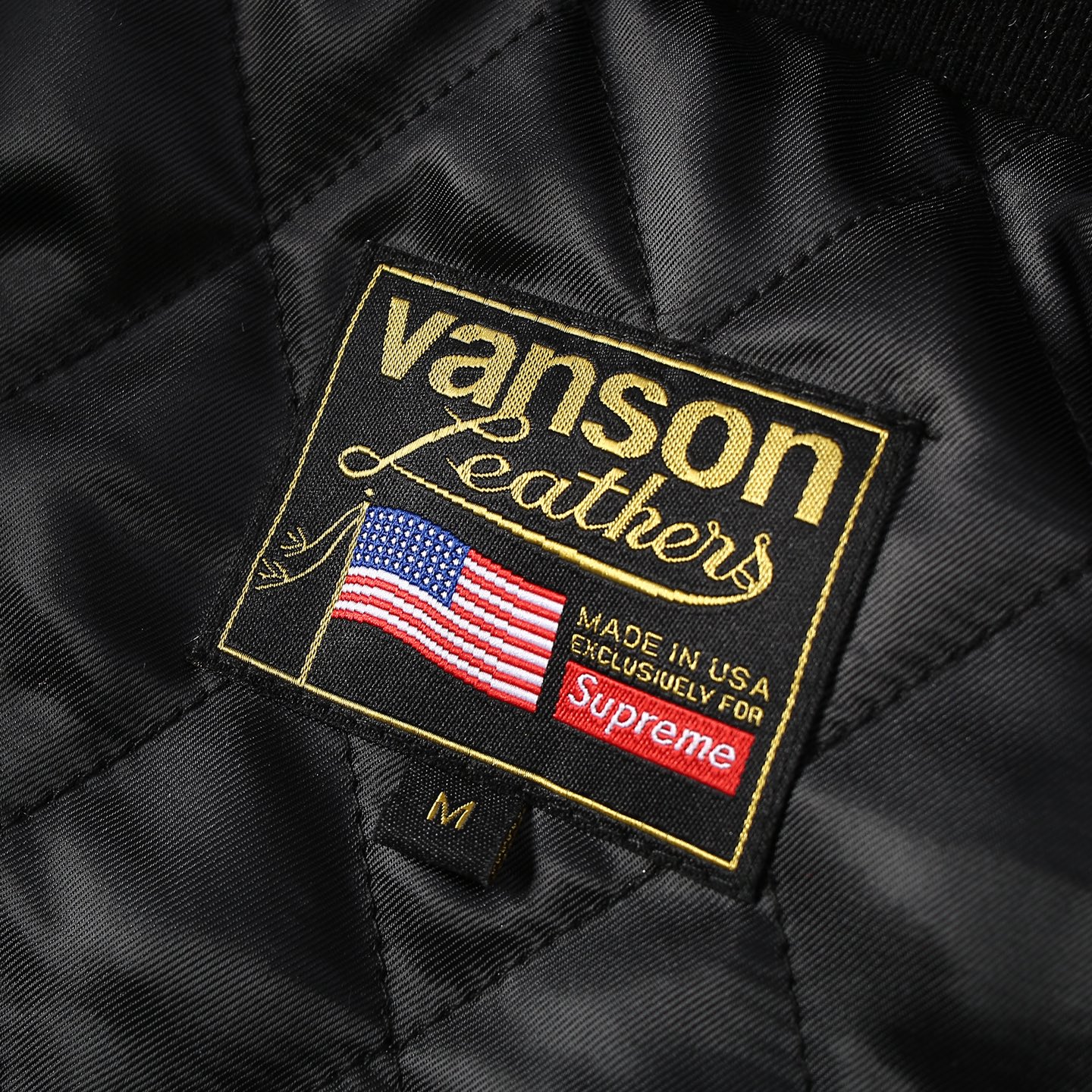 Supreme x Vanson Leathers Hooded Work Jacket 
