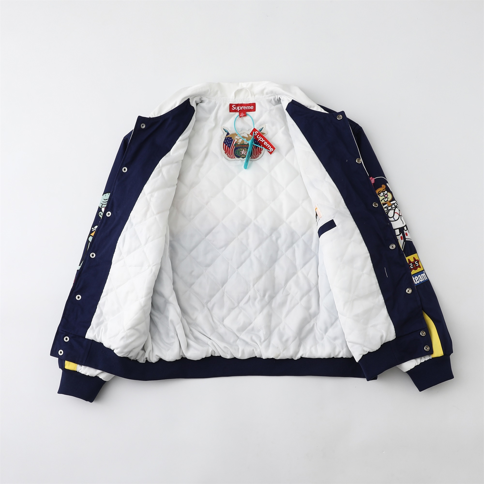 Supreme x SpongeBob SquarePants Jeff Hamilton Racing Jacket（SUP-SS25-046）