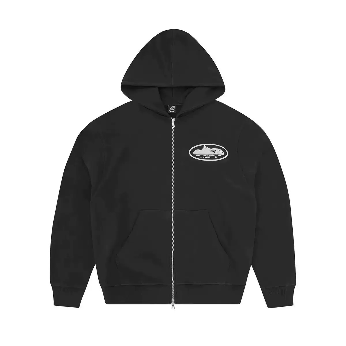 Cortez print zip-up hoodie and sweatpants (CRTZ0524-001）