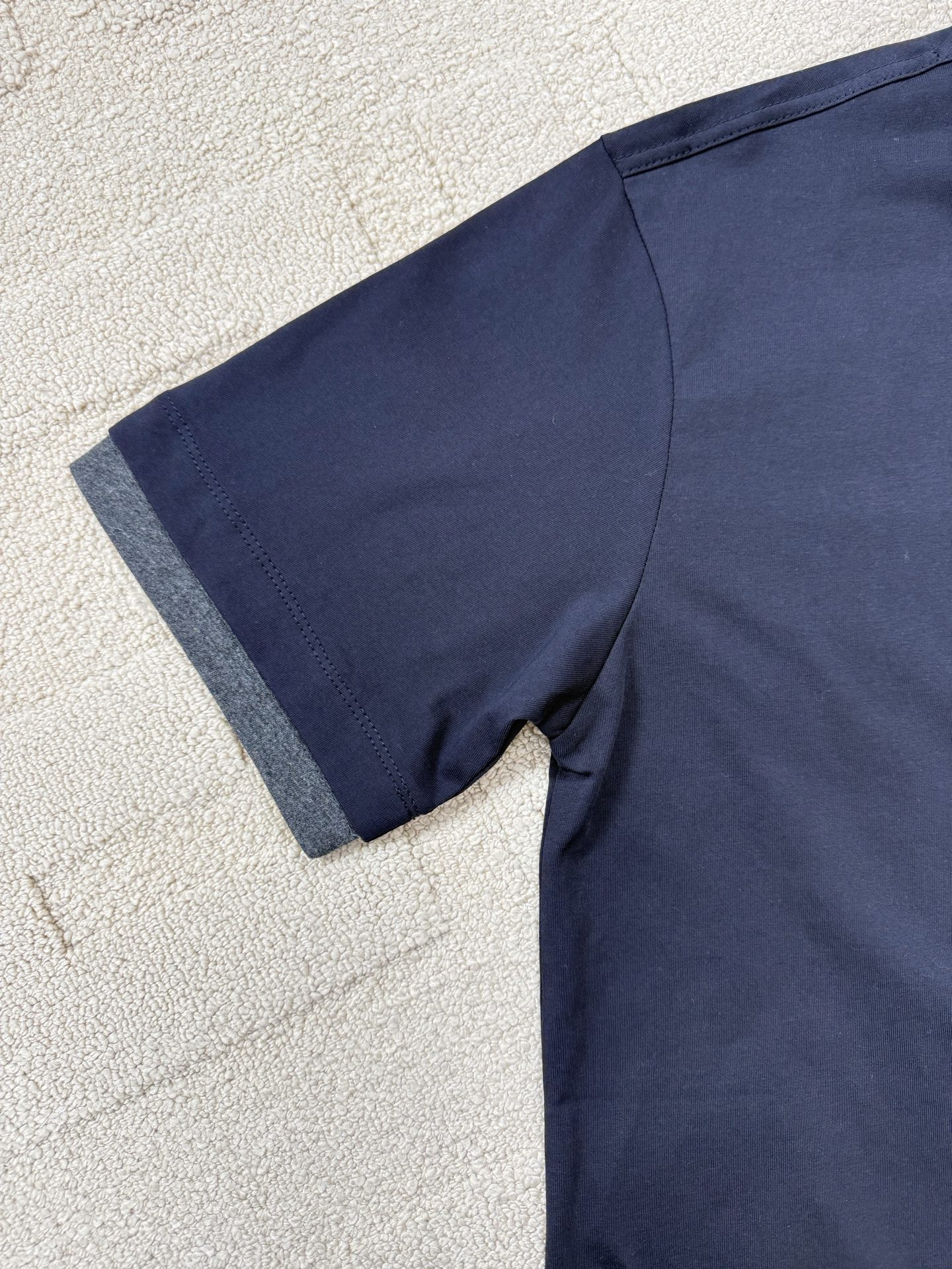 Prada Men's Divisa Layered Crewneck T-Shirt  (UJN912-11CD-F095J-S-WMO）