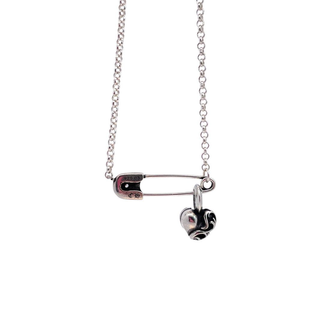 CHROME HEARTS Brooch Heart Necklace（CHROME HEARTS 251）