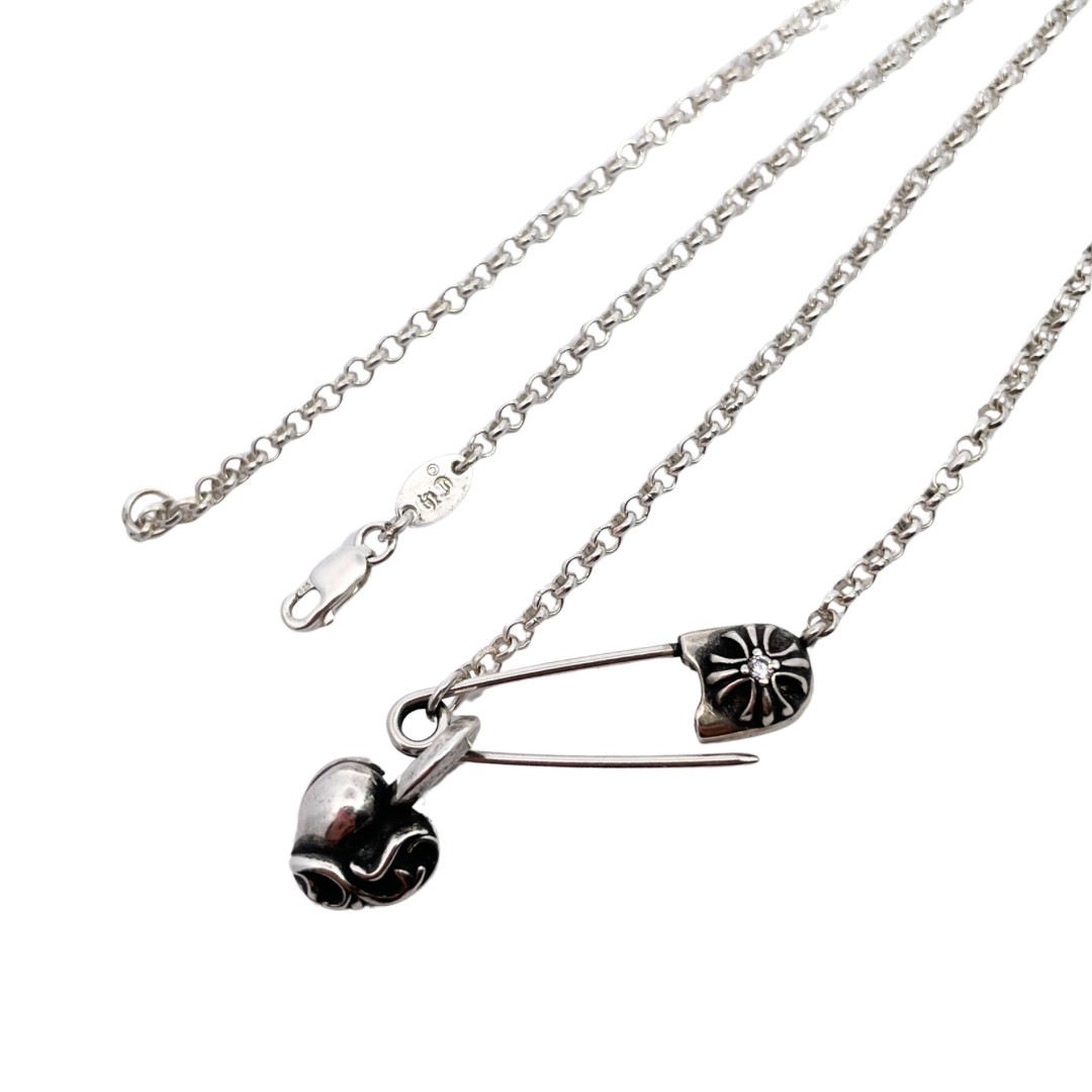 CHROME HEARTS Brooch Heart Necklace（CHROME HEARTS 251）