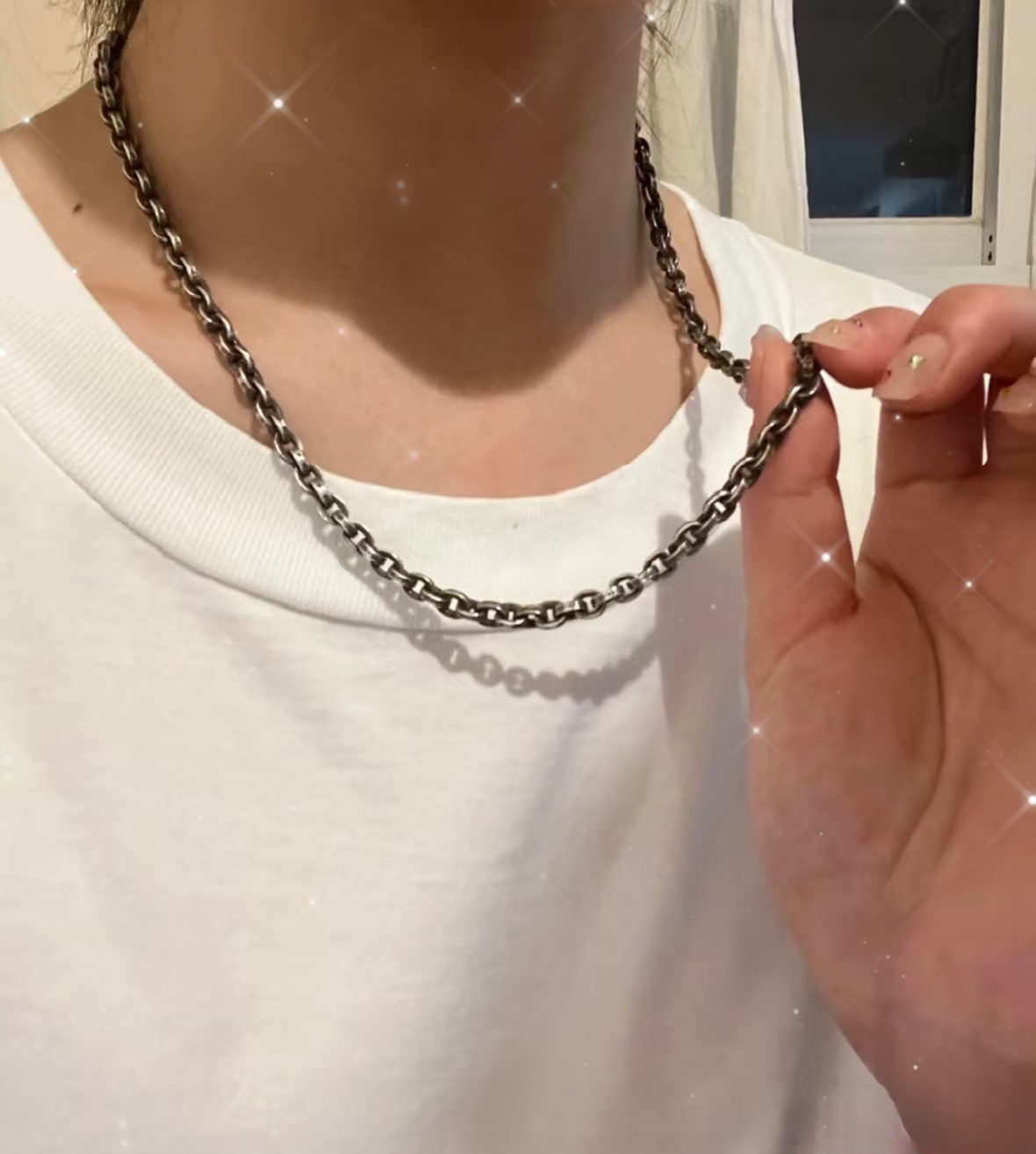 Chrome Hearts CH Letter Chain（CHROME HEARTS 218）