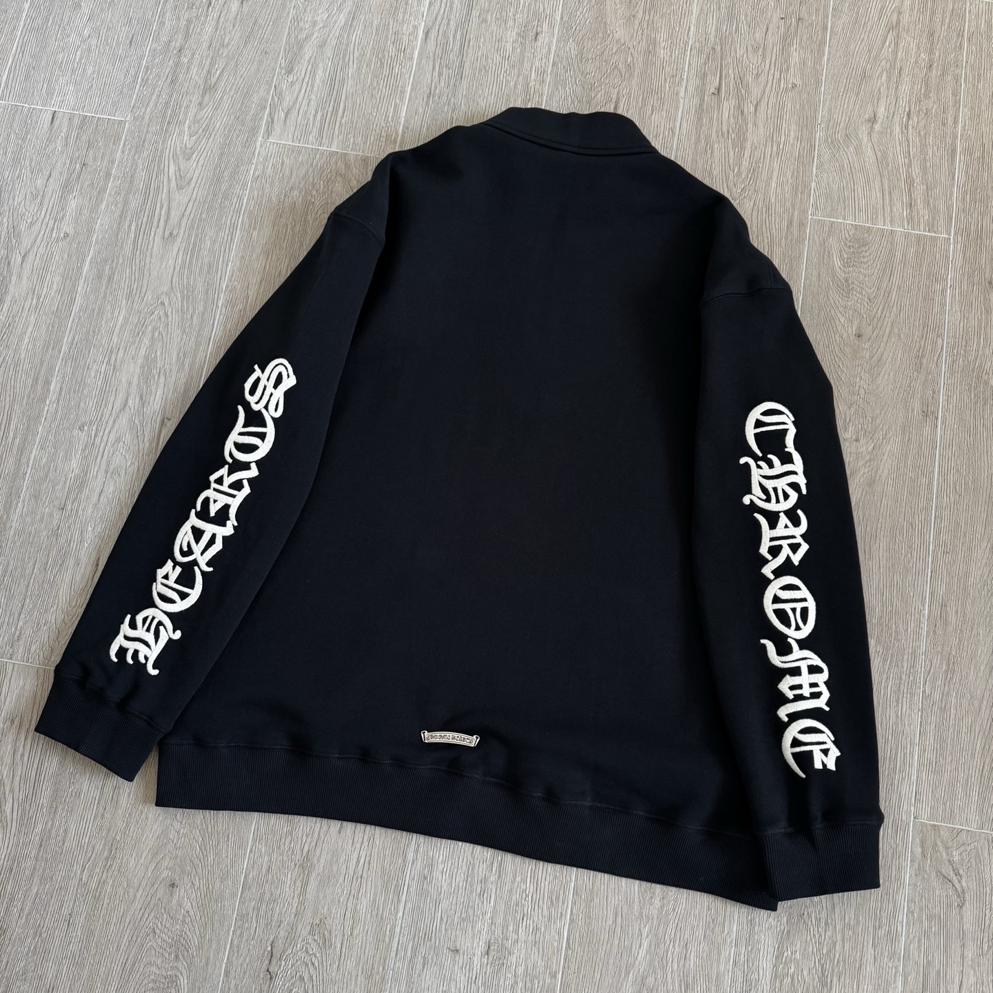 CHROME HEARTS CH Letter Dagger Zip Sweatshirt  (CH-2024-9997）