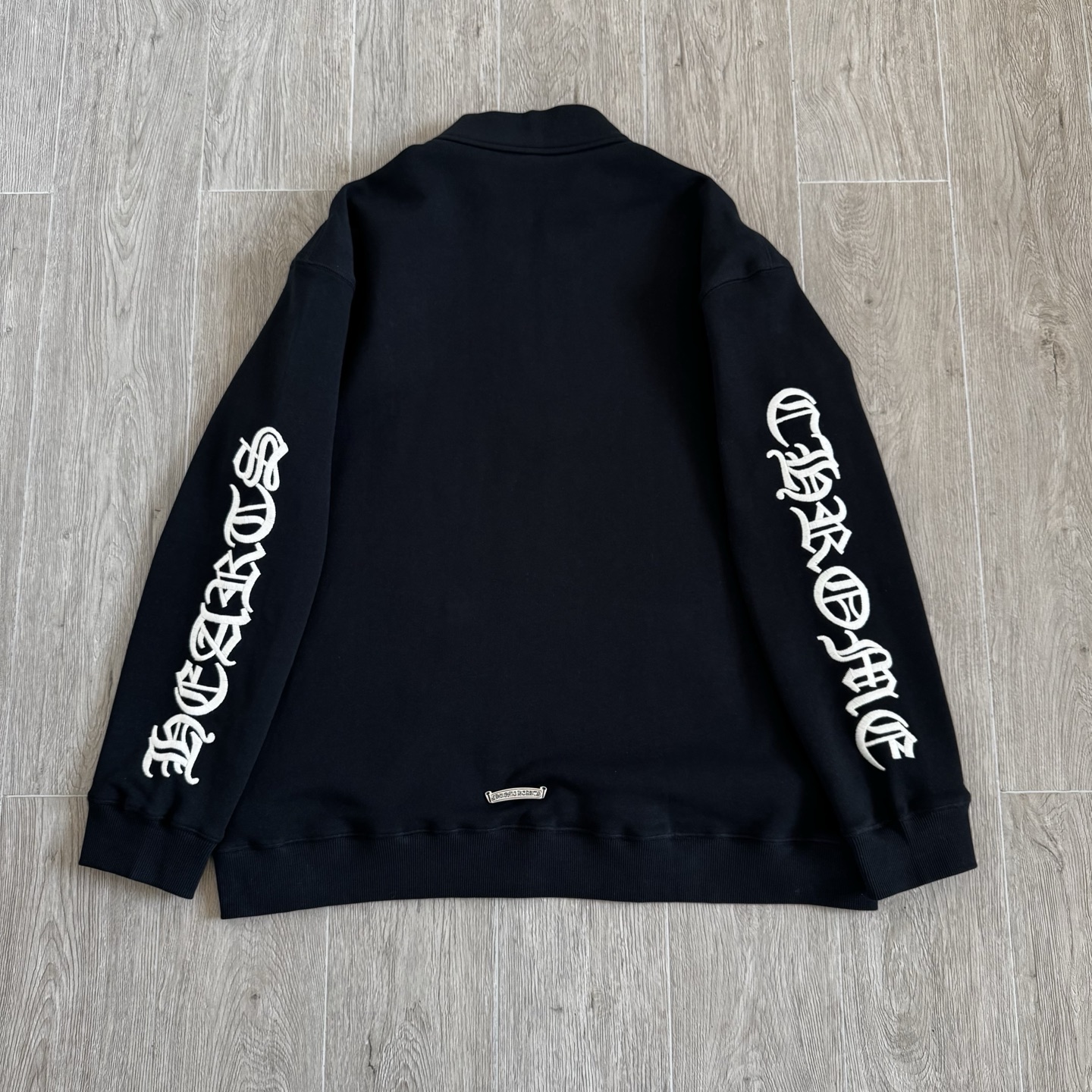 CHROME HEARTS CH Letter Dagger Zip Sweatshirt  (CH-2024-9997）